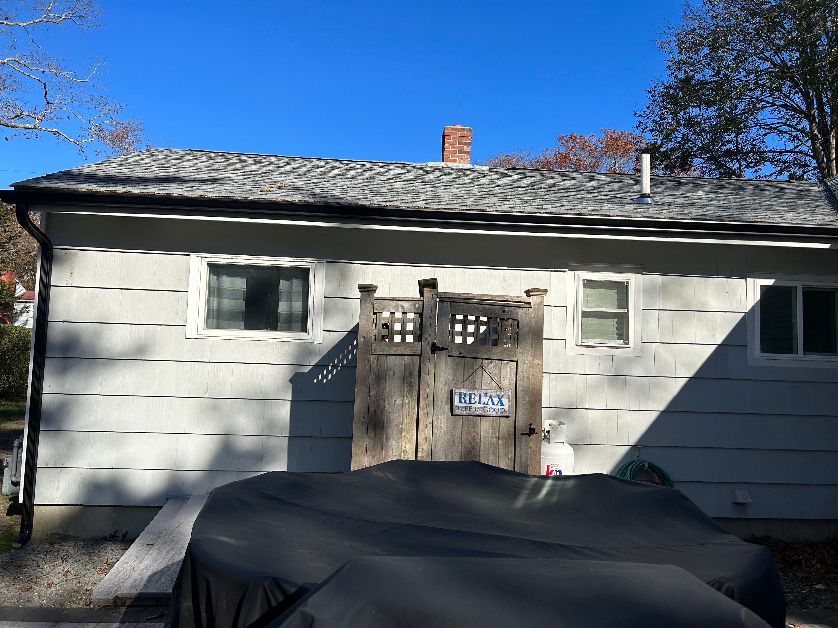 Bourne, MA Gutter Installation using 5" K-Style Aluminum Gutter by Gutter Pro Enterprises