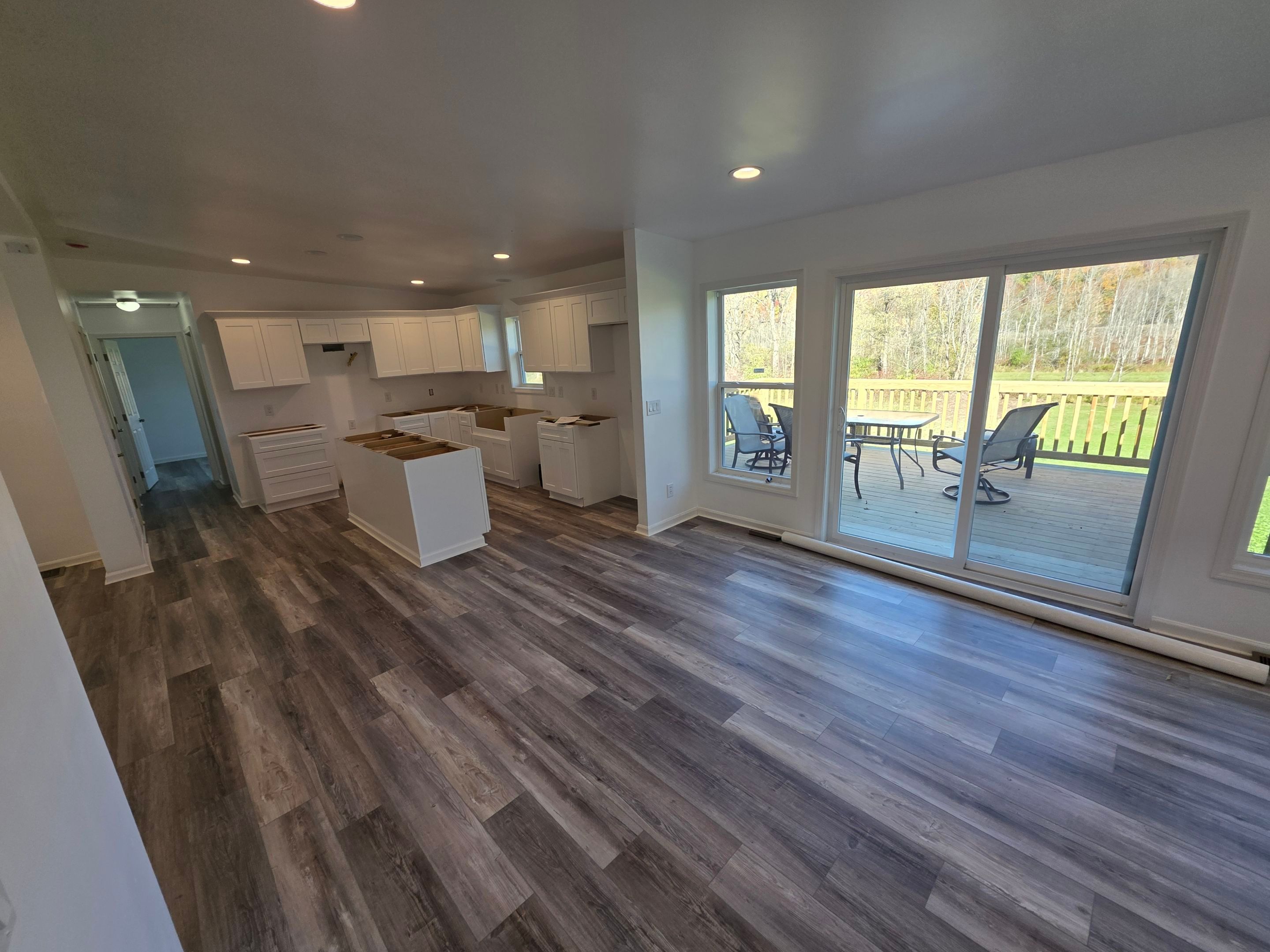 Modular with a attached garage by Horst Custom Homes 