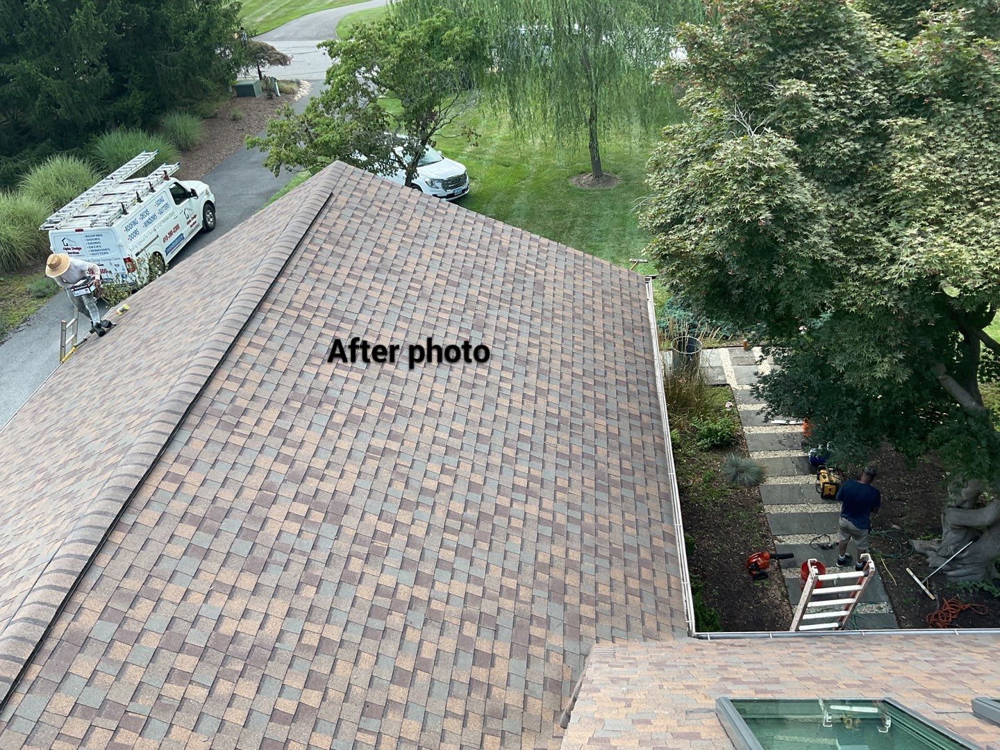 New Shingle Roof, New Skylights, New Windows, Repair T-1 11 panels by Alpha Design Services