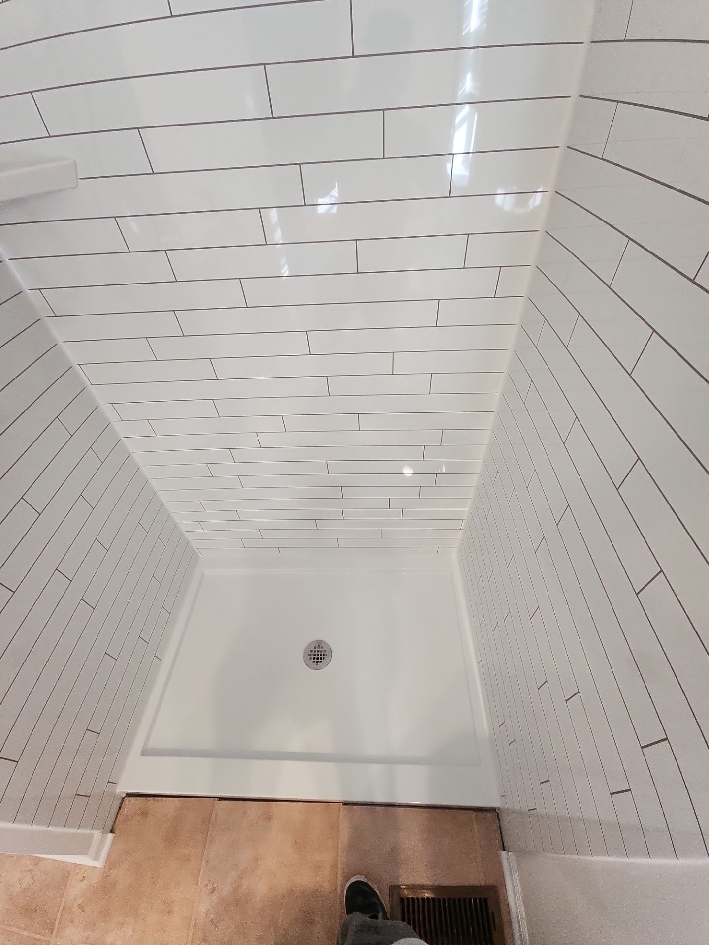 Bathroom Remodel using Acrylic by The Shower Company