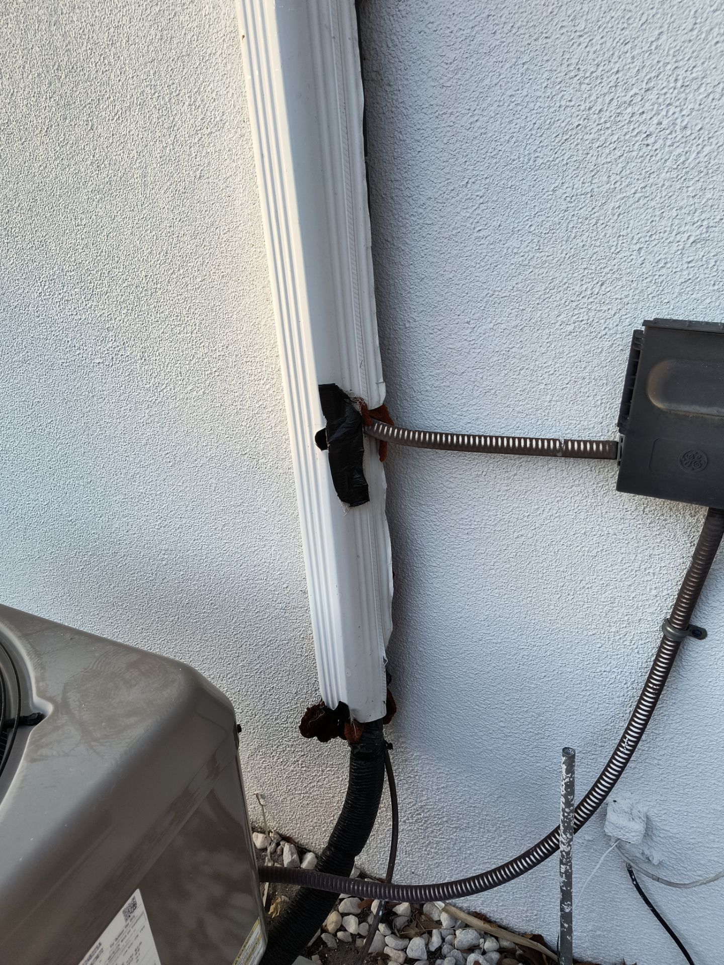 Soffit and Fascia Installation using White Soffit in Sarasota Fl by Gutter Professors