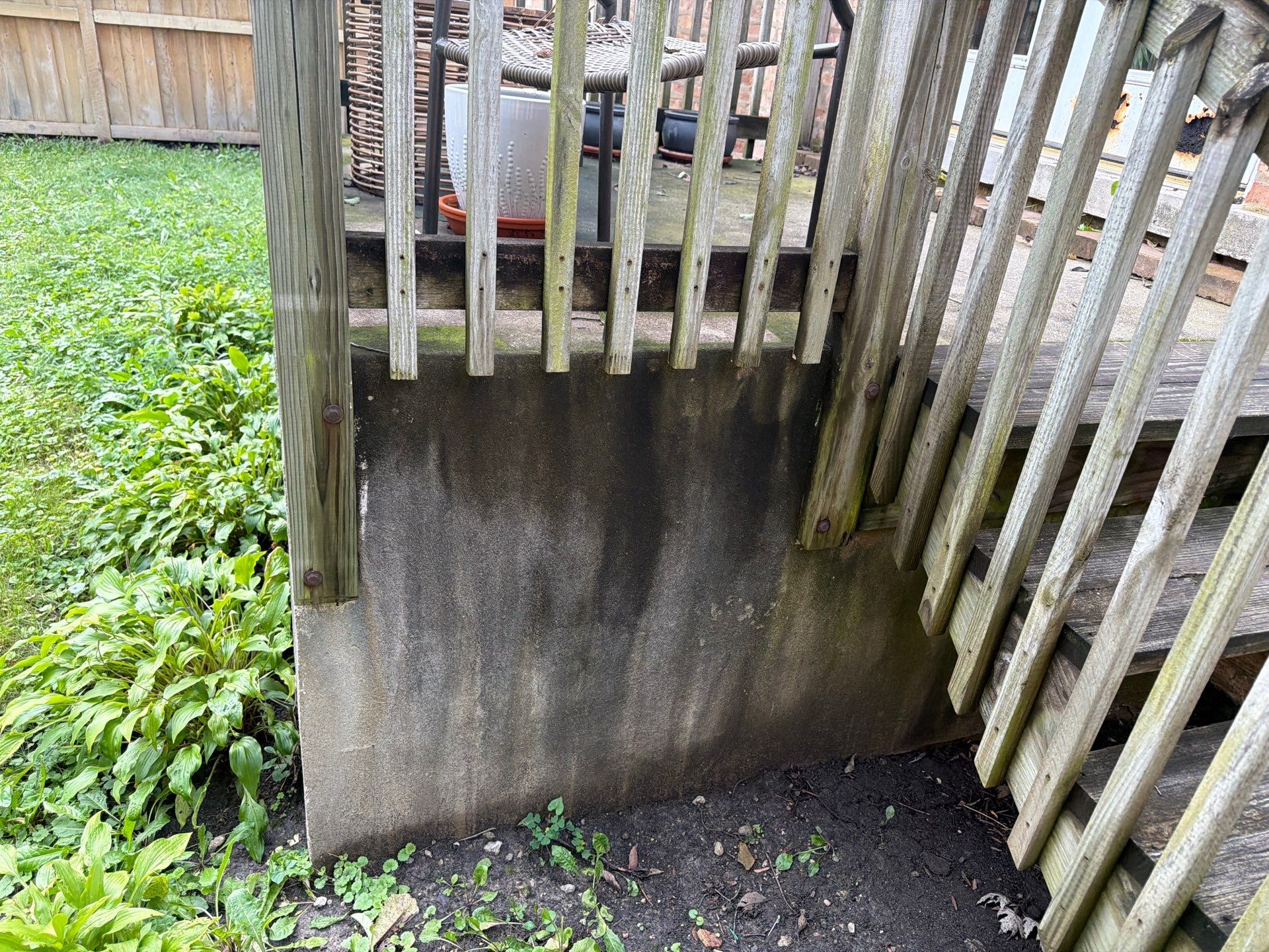 Wood fence cleaning and sealing by Northern Power Washing LLC.
