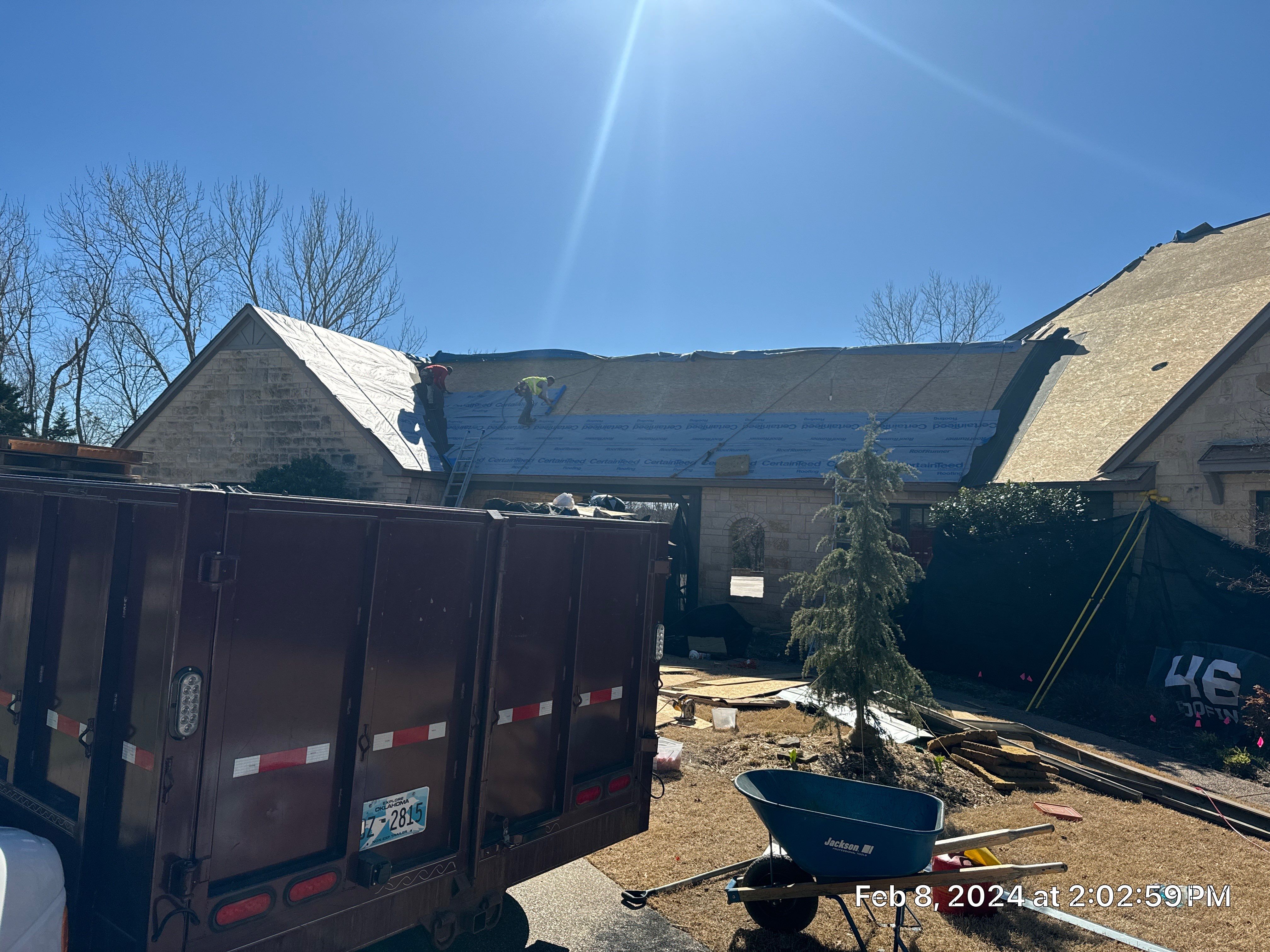 Reroof using Certainteed Integrity Roof System by Castillo Roofing