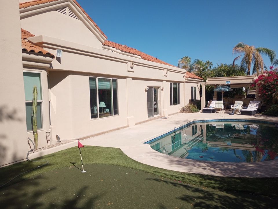 Exterior Painting Job in Scottsdale by Crash of Rhinos Painting & Garage Floors