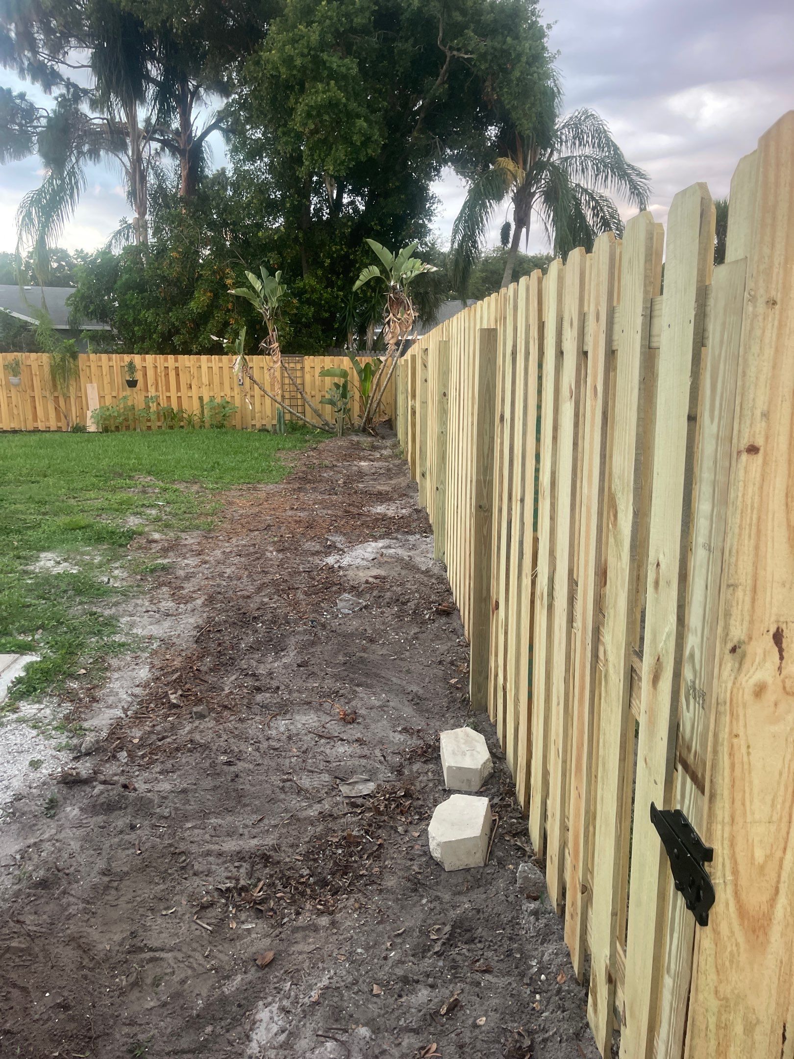 Sarasota, FL 6ft. Tall Treated Board on Board Privacy Fence by Asap fence and gates, LLC