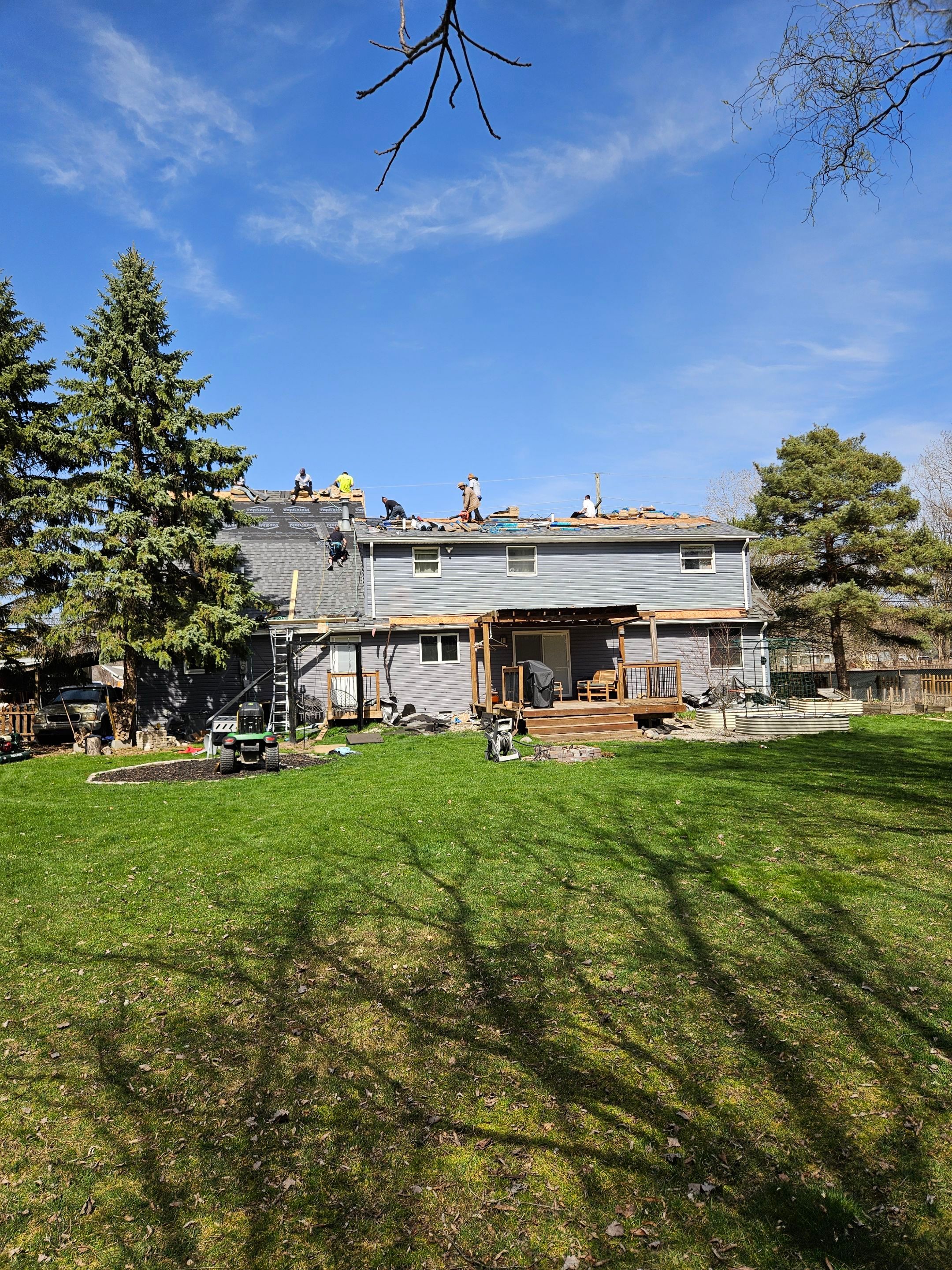 Residential Roofing Installation using CertainTeed - Landmark - Pewter by JNR Roofing LLC