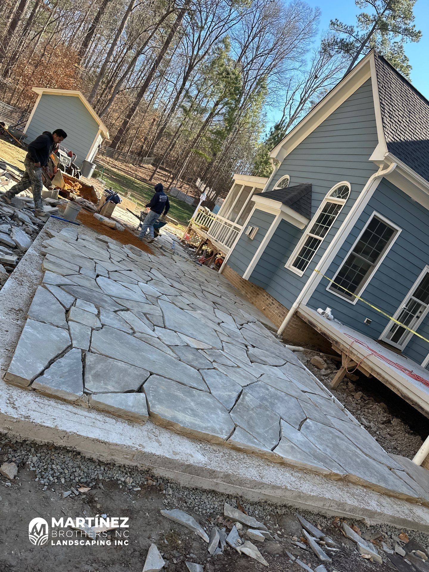 Hardscaping in Pittsboro by Martinez Brother’s Nc Landscaping Inc