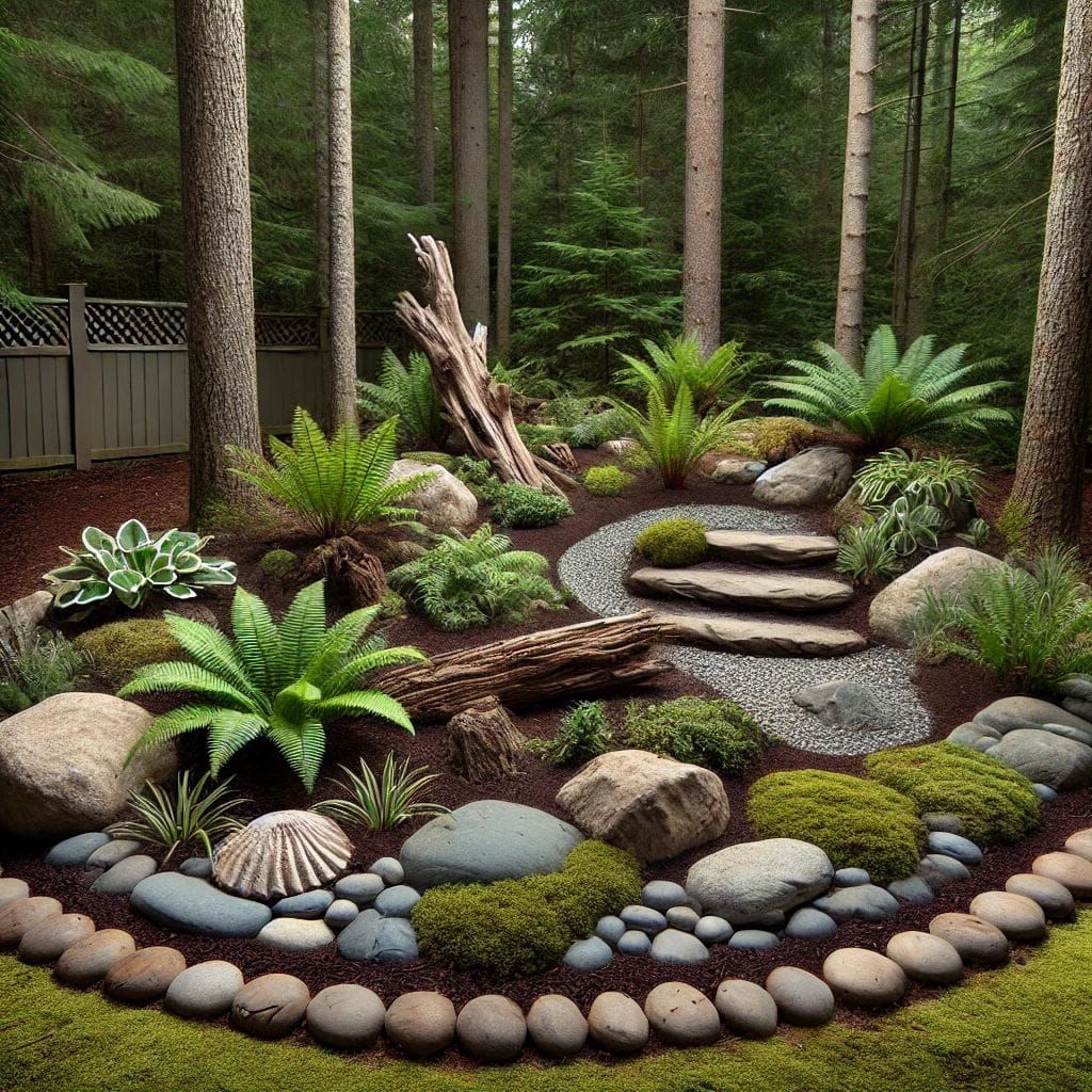 Complete Backyard Transformation with Eco-Lawn, Xeriscape, and New Chain Link Fence Installation by Habanero Garden and Exterior Care