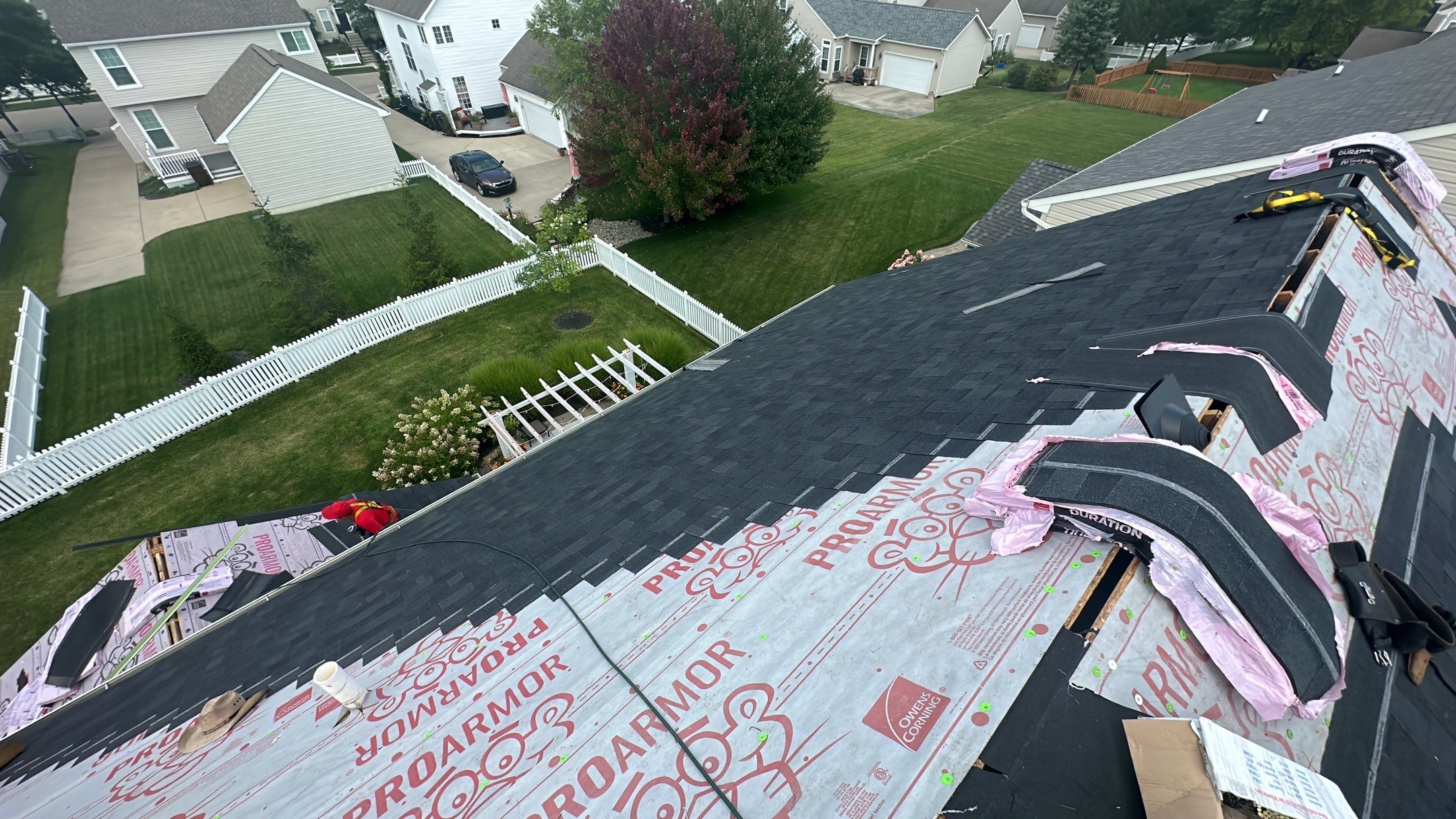 roof replacement using Onyx Black Durations by WIW Enterprises Inc