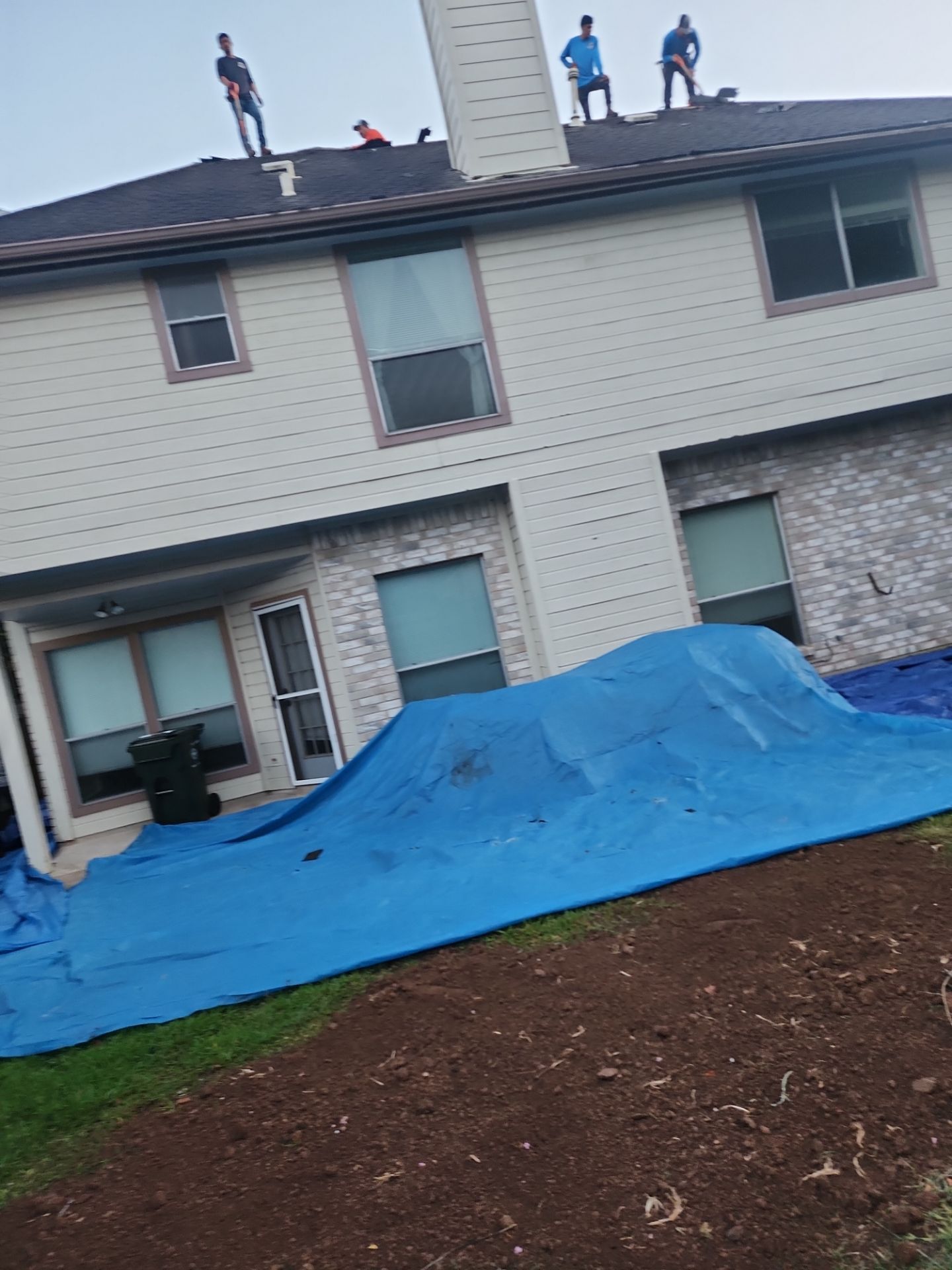 Residential Roofing Installation using Owen's Corning Duration (Lifetime) Shingles by Roof Repair Company