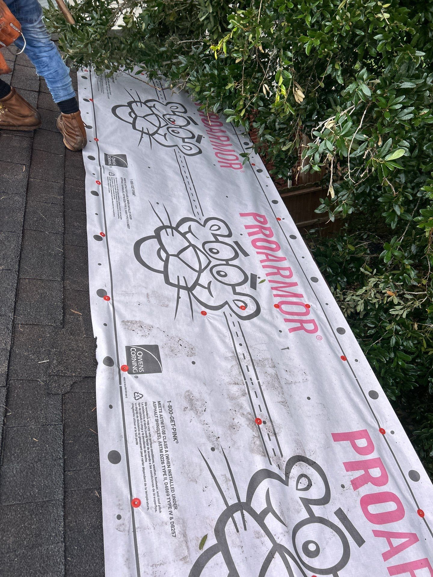 Residential Roofing Repair using Owen's Corning Duration (Lifetime) Shingles by Roof Repair Company