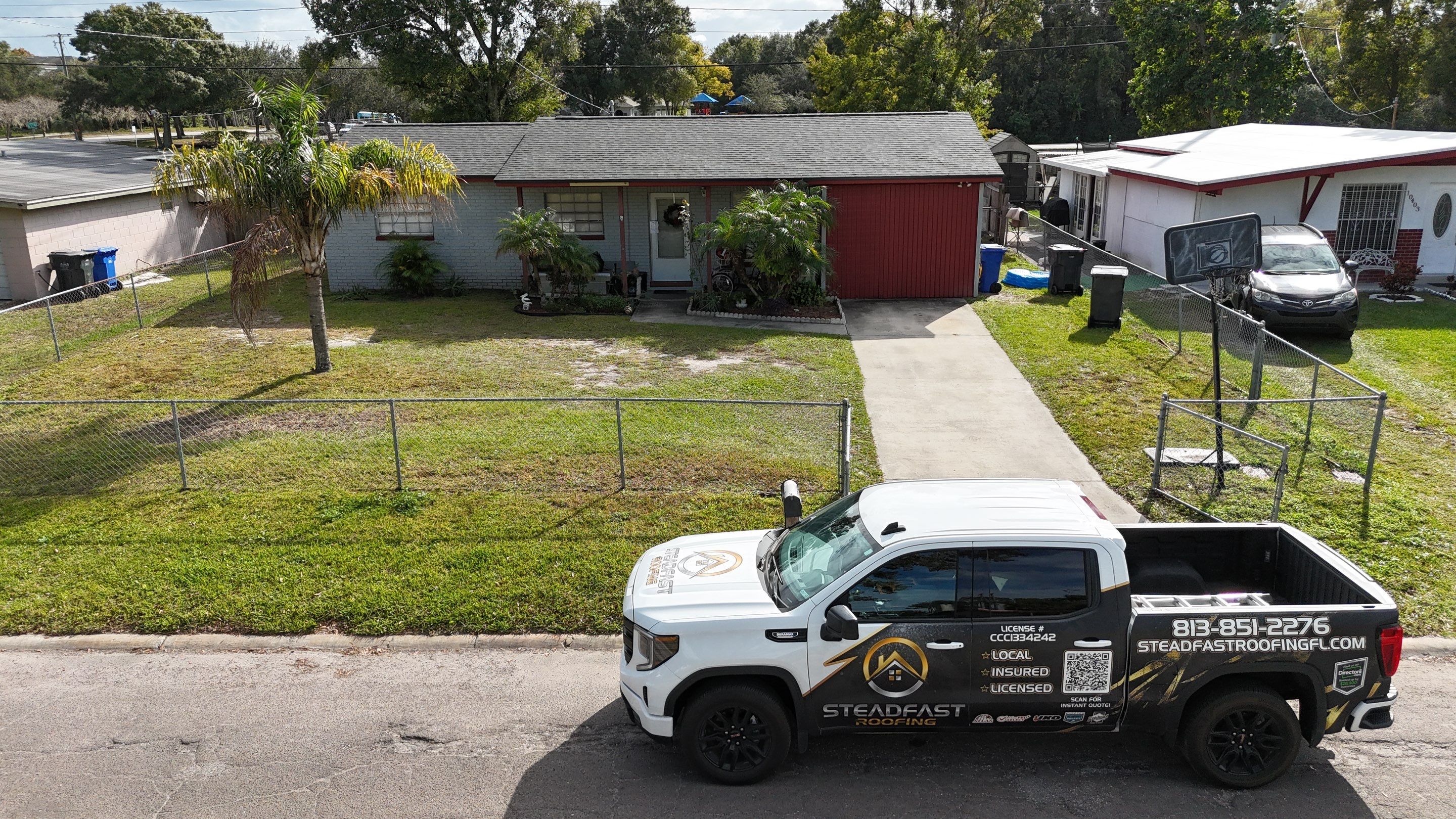 Roof Replacement in Tampa, FL by Steadfast Roofing 
