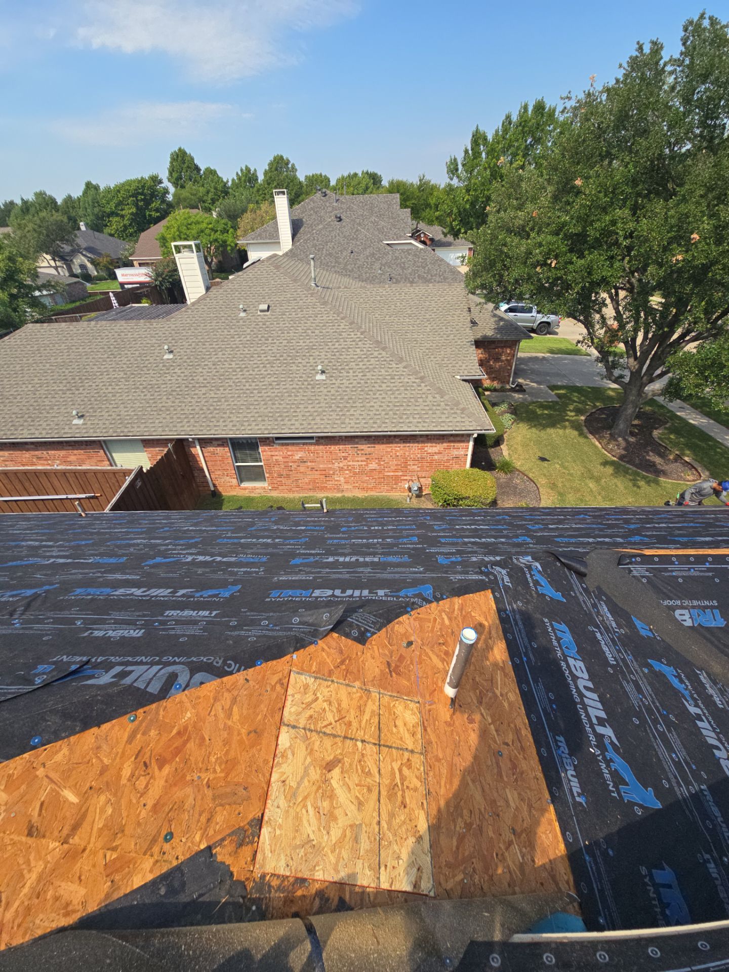 Dog Door Replacement by First Out Roofing 