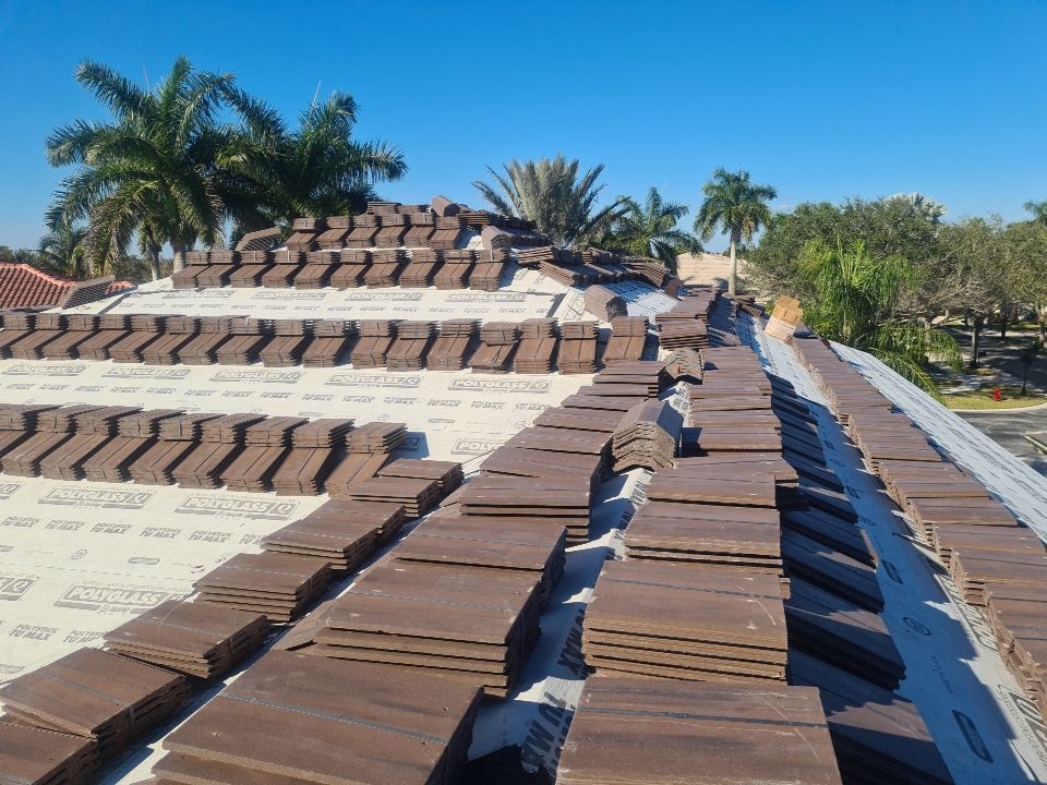 Residential Roofing Installation using WestLake Roofing Tile by BLUES BROTHERS CONSTRUCTION CORP