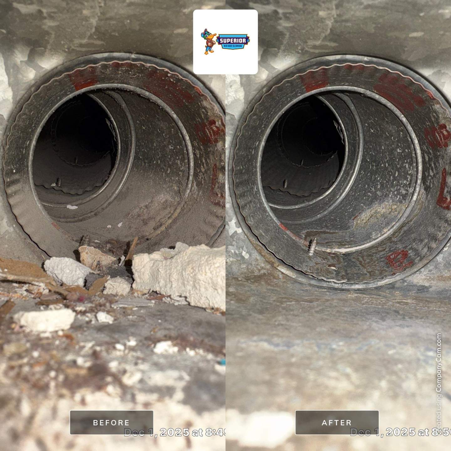 Air Duct Cleaning With a Vacuum Truck in Hermitage, PA by Superior Air Duct Cleaning