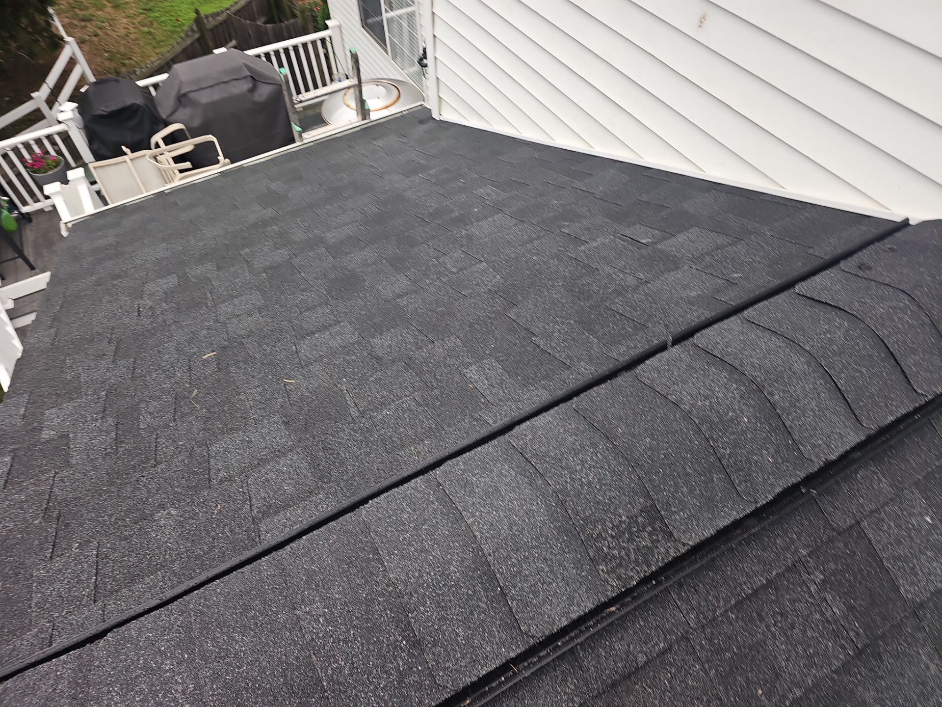 Roof Replacement - Charcoal Black by Winchester Roofing