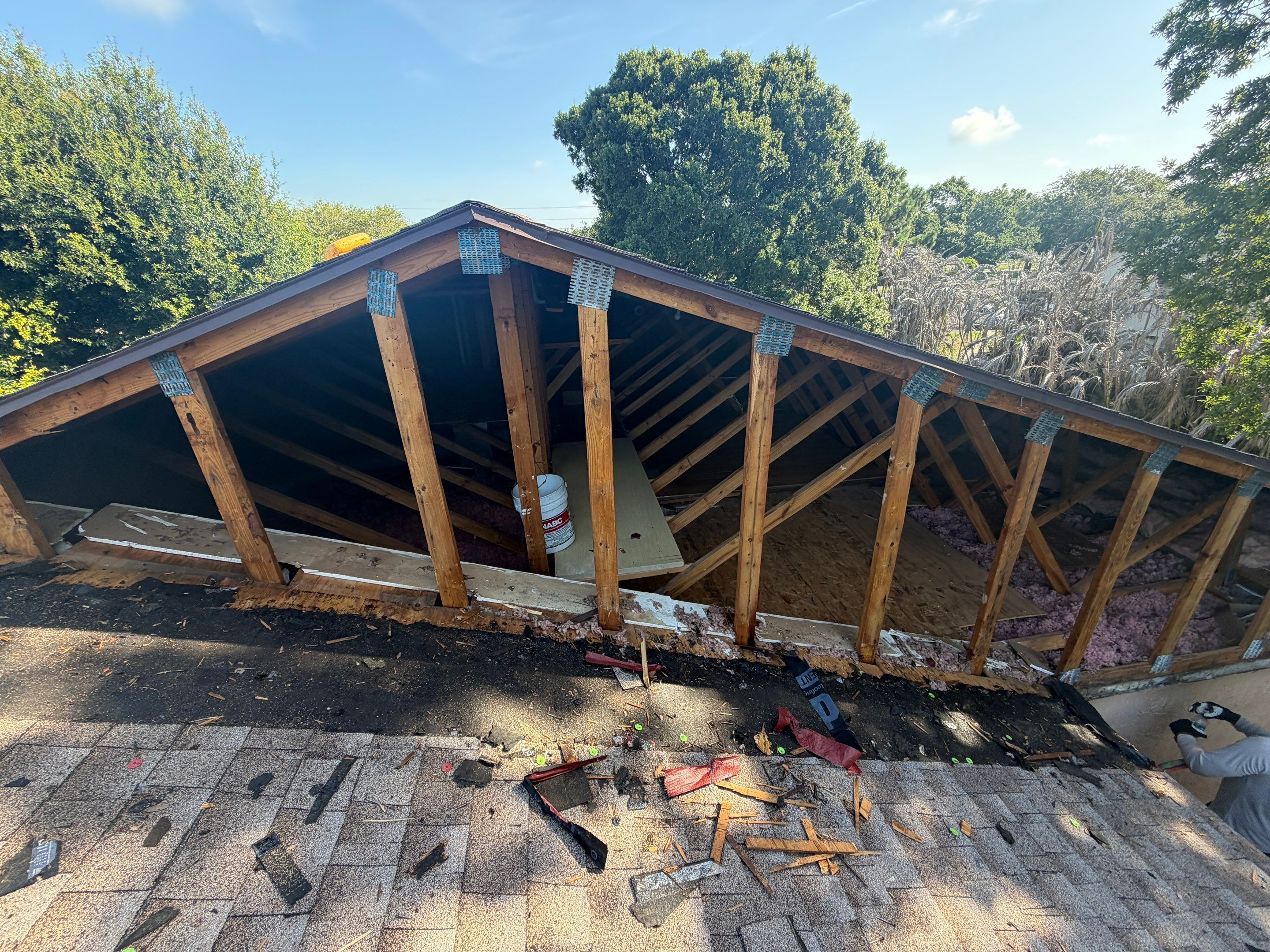Multi-Family Roof Replacement and Siding Installation in Melbourne by Florida Roofing and Renovations Inc.