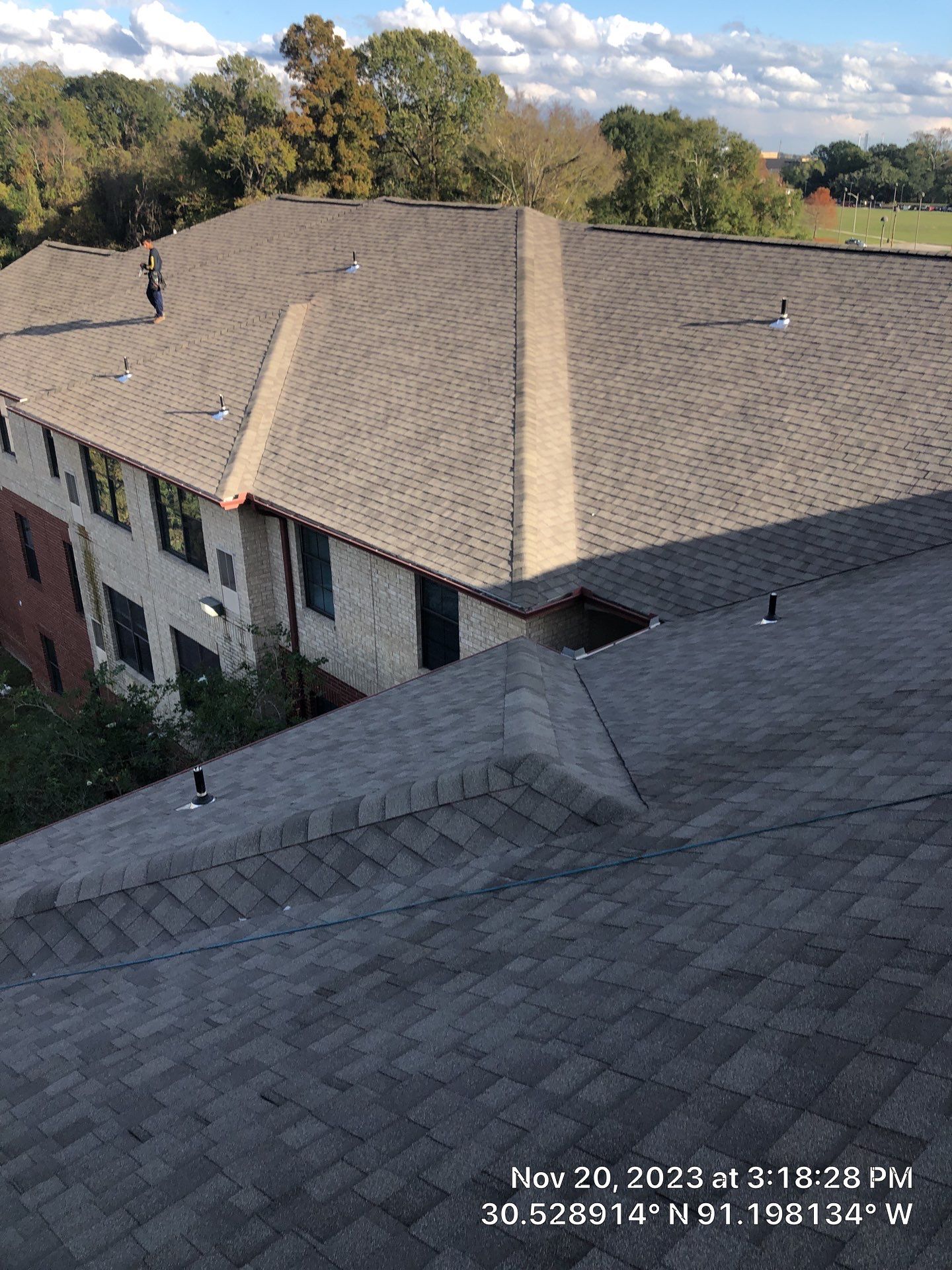 University Dorm Roof Replacement by Lapeyre Roofing