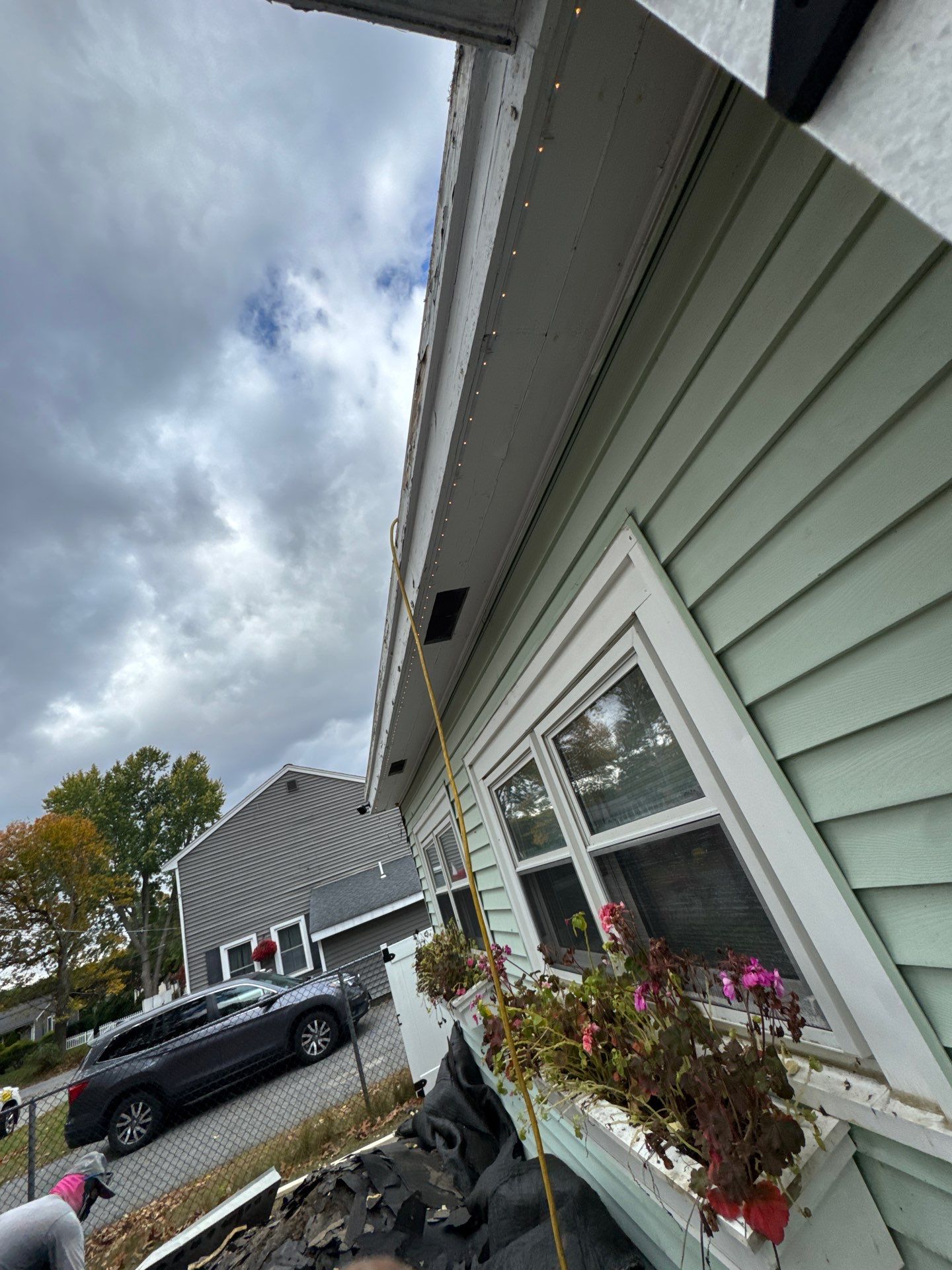 Westford EPDM Flat Roof with Gutter & Soffit/Fascia Replacement by Mighty Dog Roofing of Greater Middlesex County