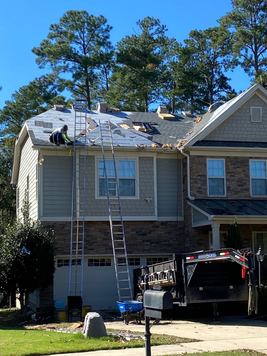 Roof replacement - Certainteed Landmark Georgetown Gray by Pro Performance Roofing