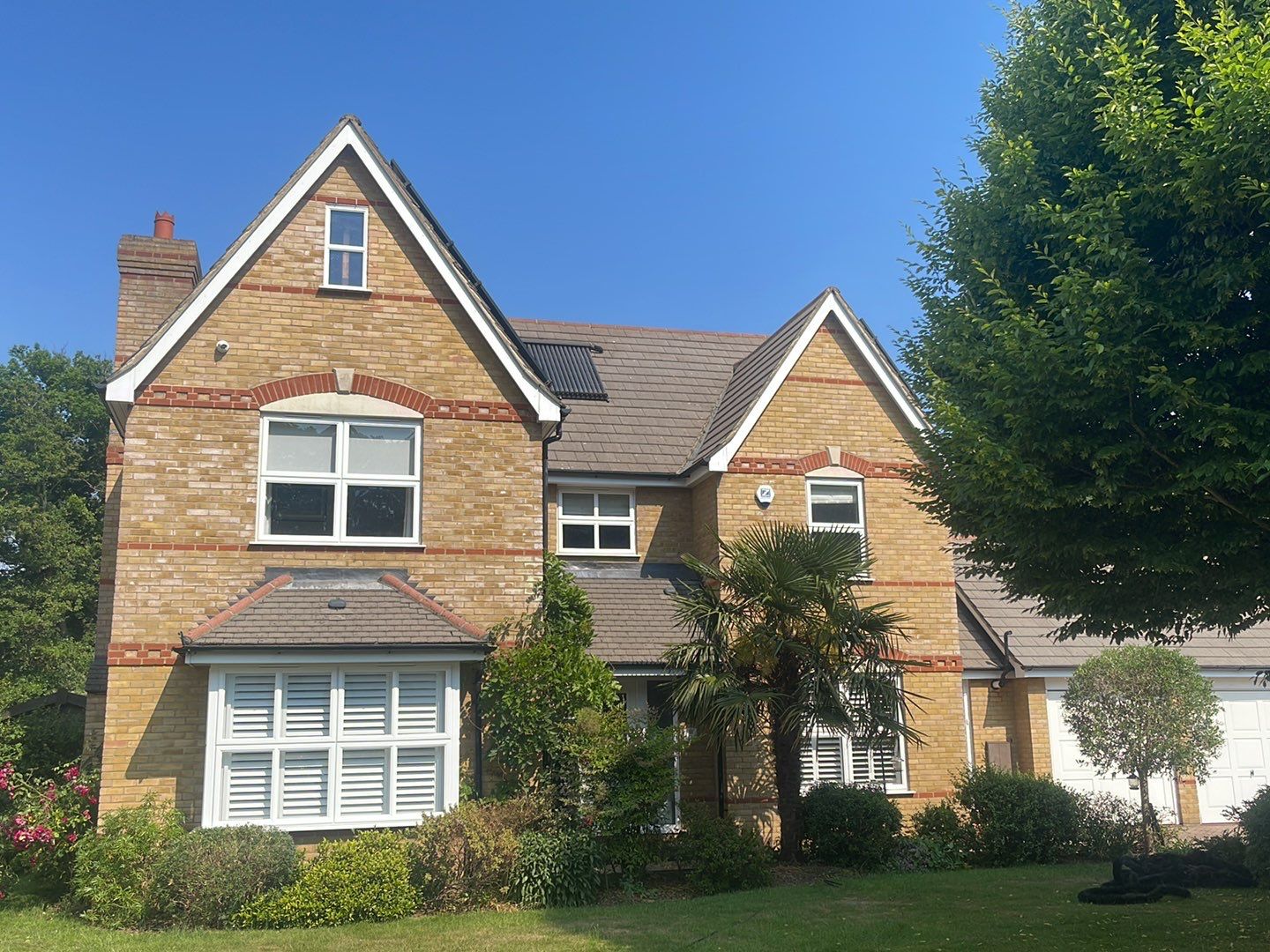 Roof Clean - Biocide Treatment using Honda 15lpm Low Pressure Washing Machine by Ges Exterior Cleaning ltd