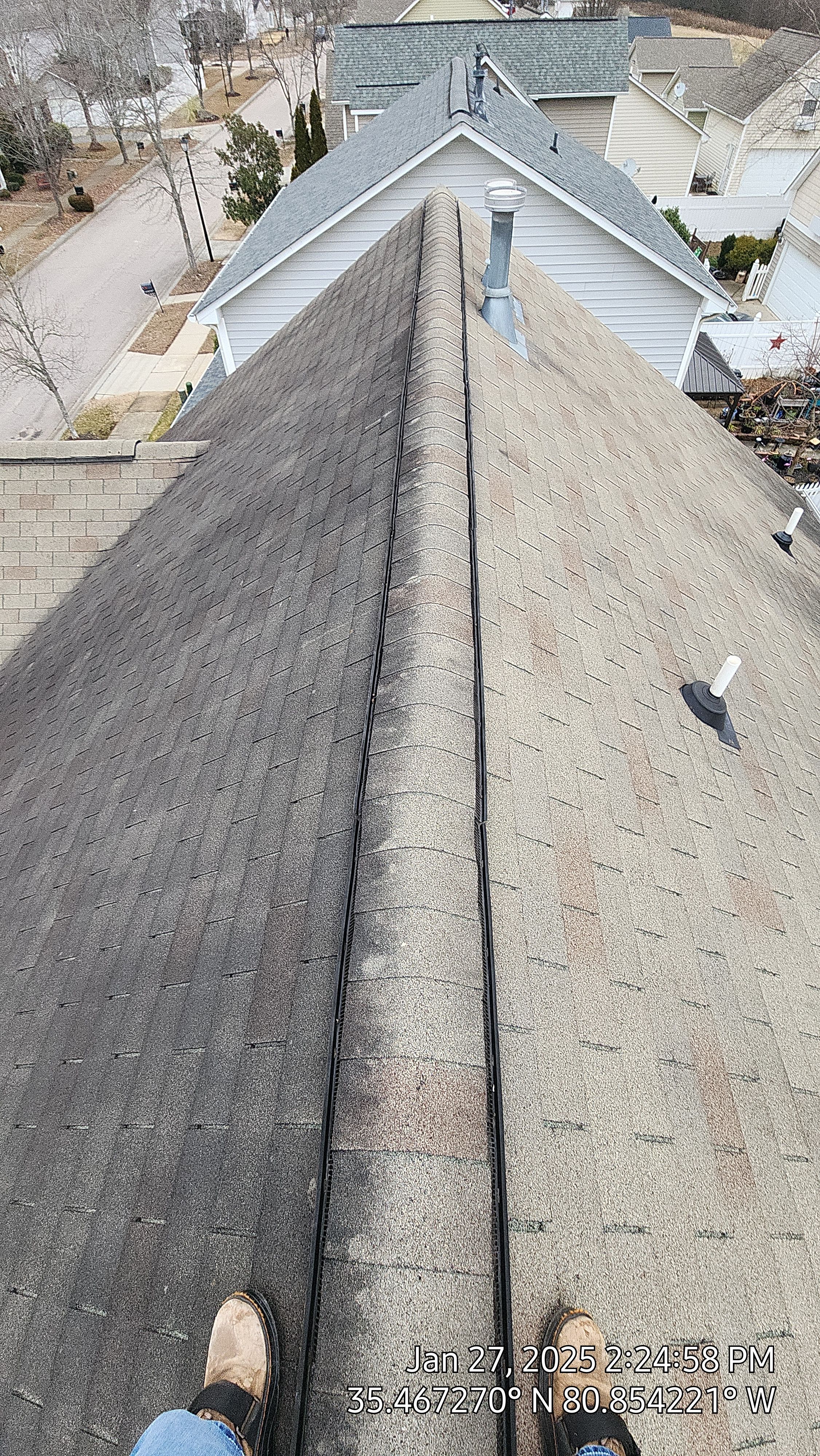 Residential Roofing Installation using Certainteed Landmark in Charcoal Black by Best Roofing Now LLC