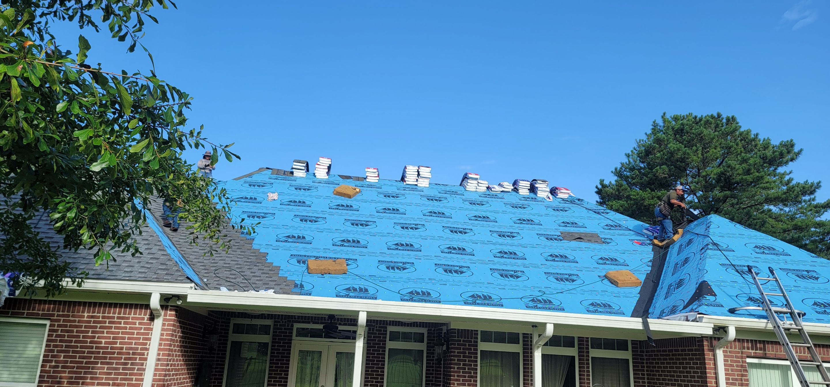 Residential Roofing Installation using Roof Replacement by American Roofing & Construction LLC