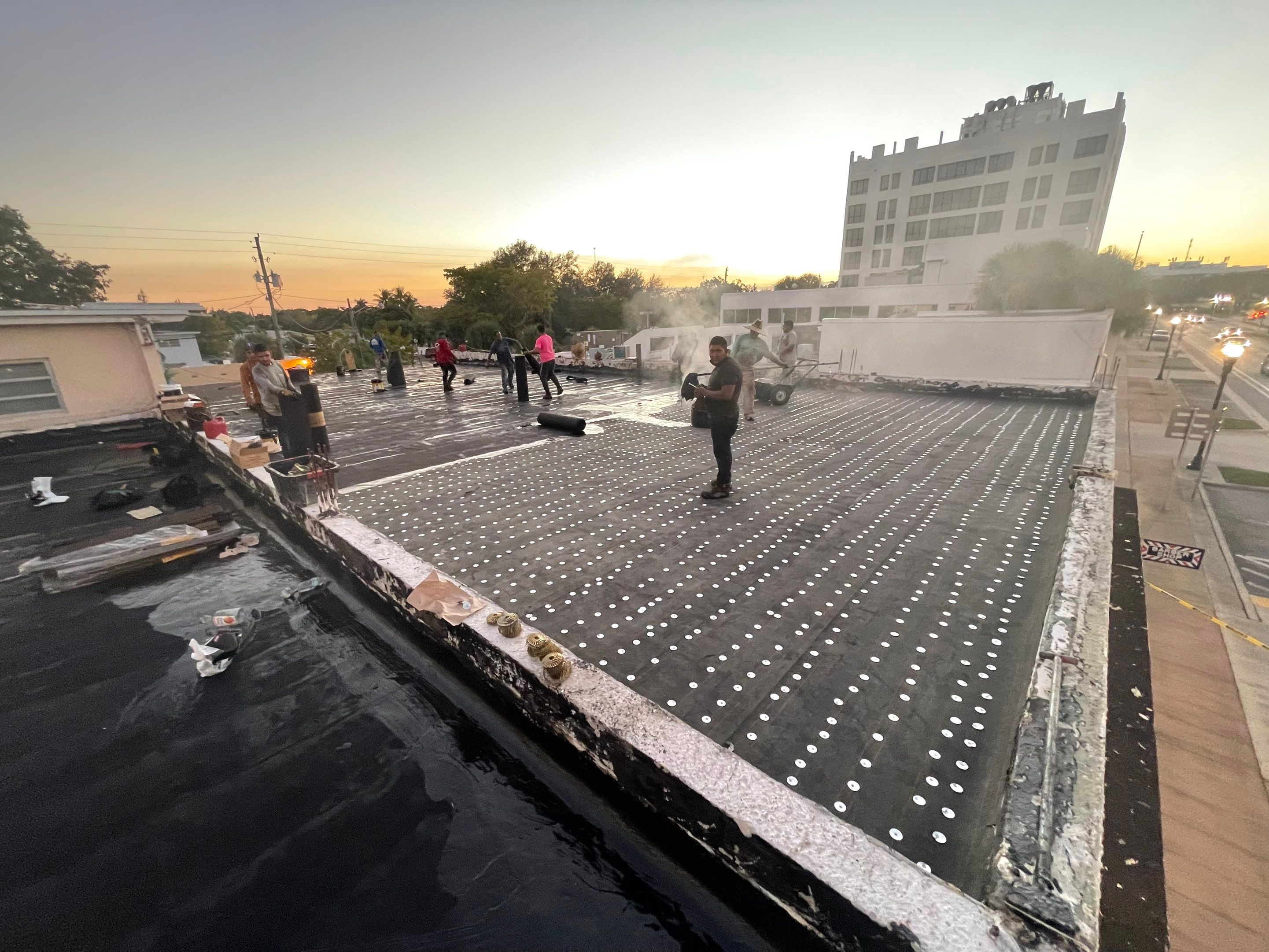 Hollywood Blvd., Hollywood, FL by G&J Roofing 