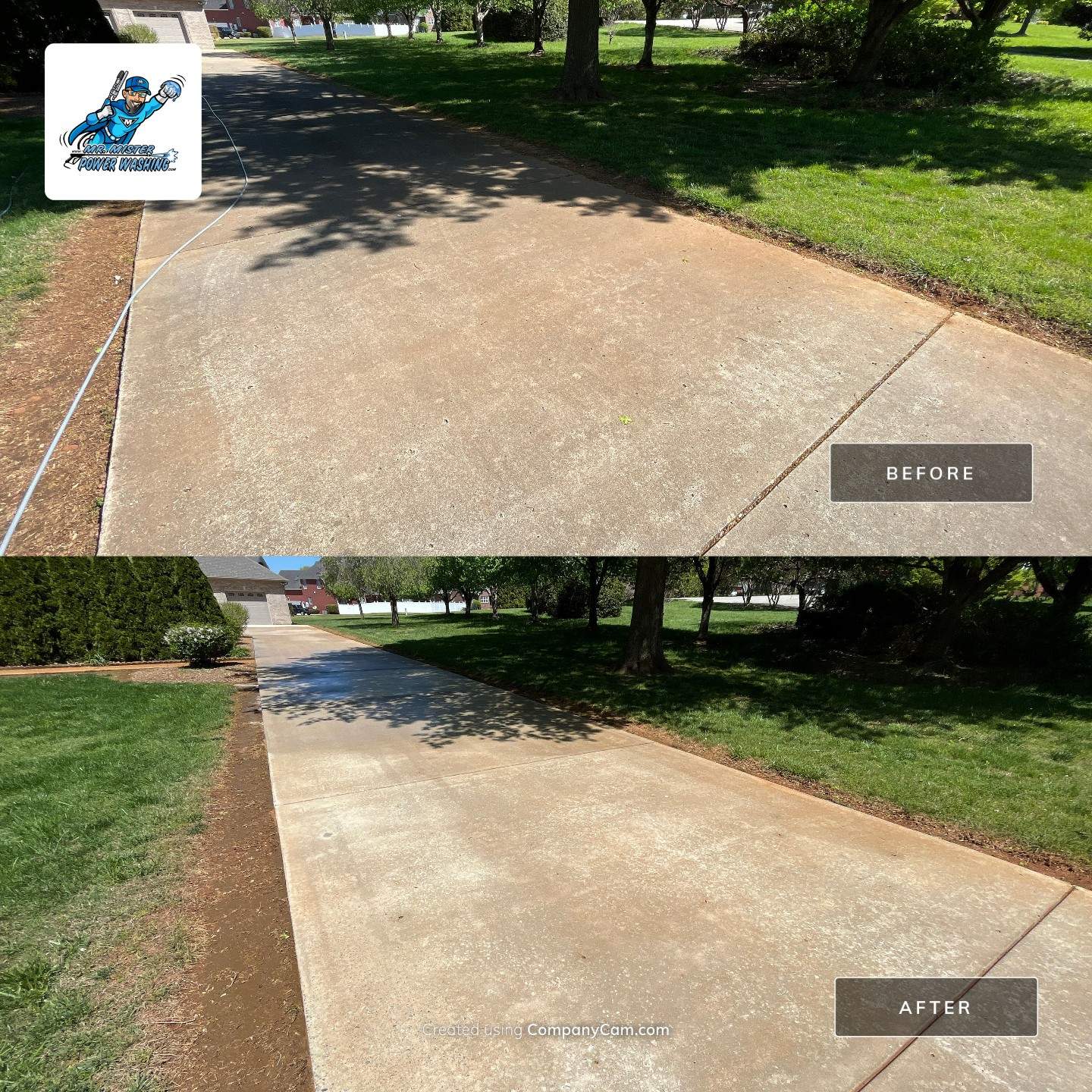 David's Driveway by Mr. Mister Power Washing