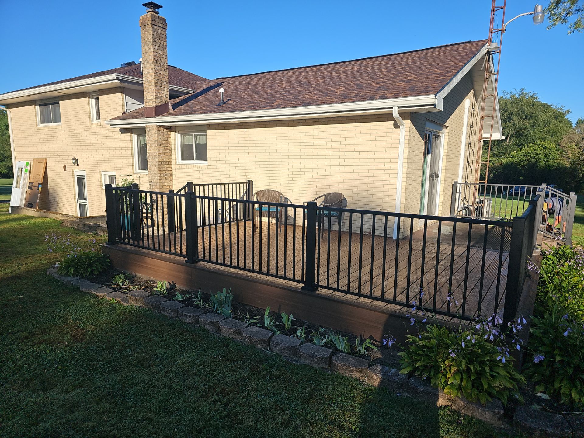 Wooster Ohio Roof and Decking Installation by Pine Ridge Roofing LLC
