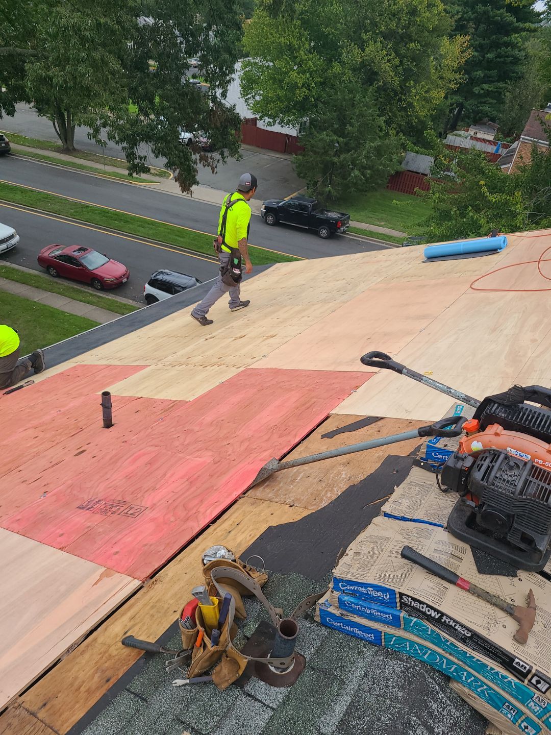 Woodbridge: Residential Roof Replacement with CertainTeed Landmark Shingles in Charcoal Black by RM Banning, Inc.