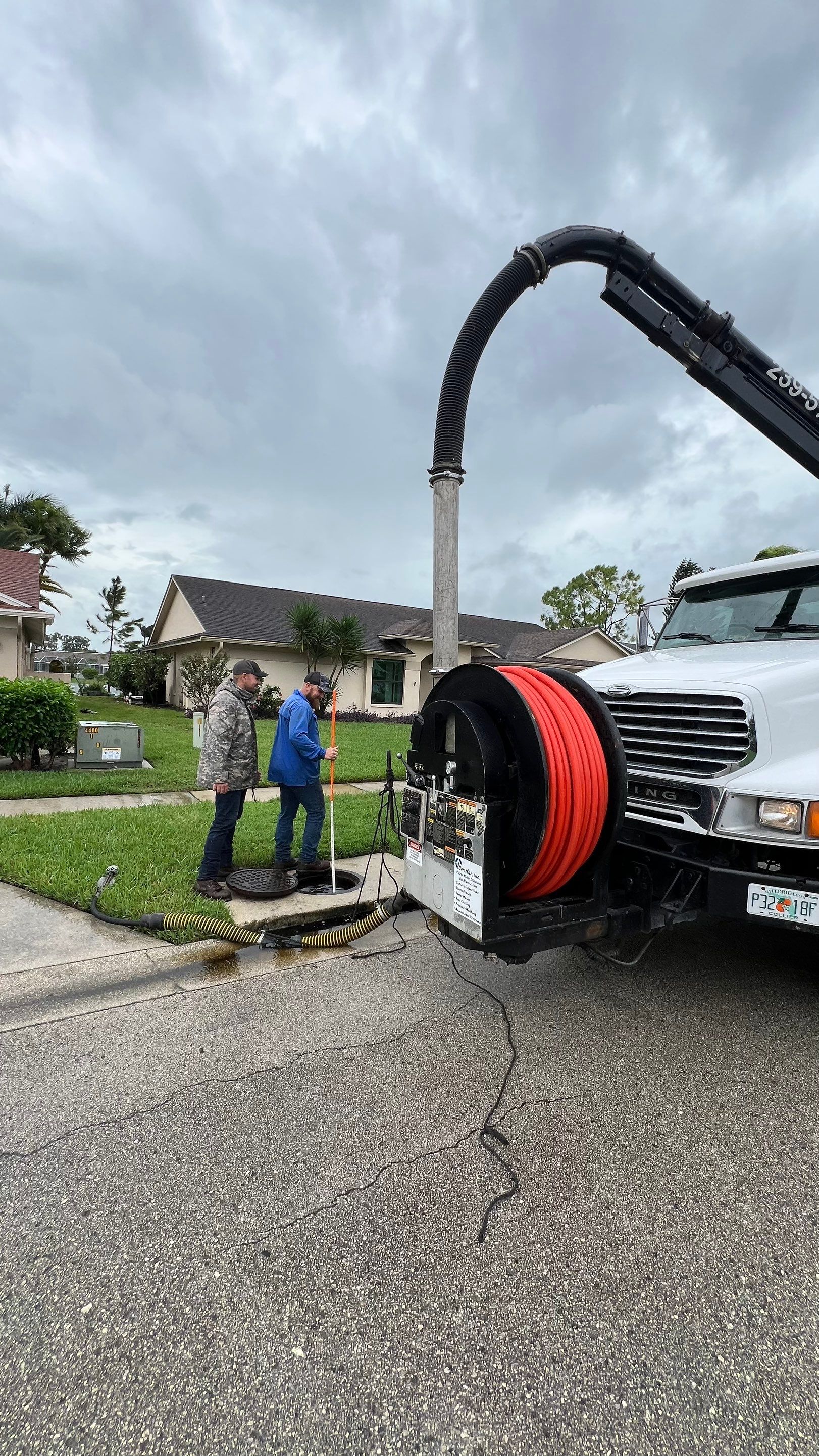 Naples Community Stormwater Blockage by Don Mar, Inc. Storm Water Solutions