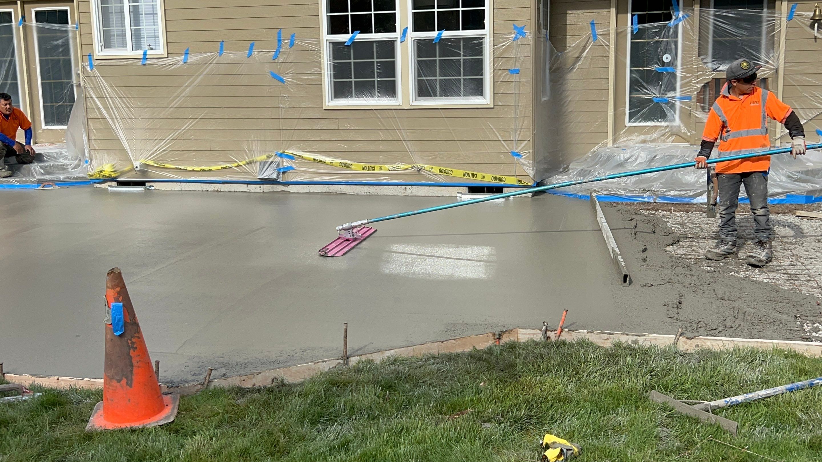 Eric | Patio Repair, Concrete project by Jireh Asphalt & Concrete Inc 