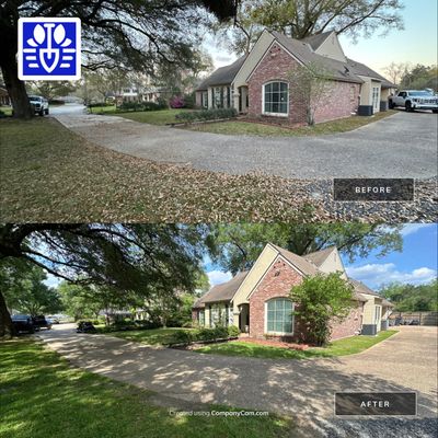 WINTER SERVICES: FULL LEAF JOB using  Leaf Removal