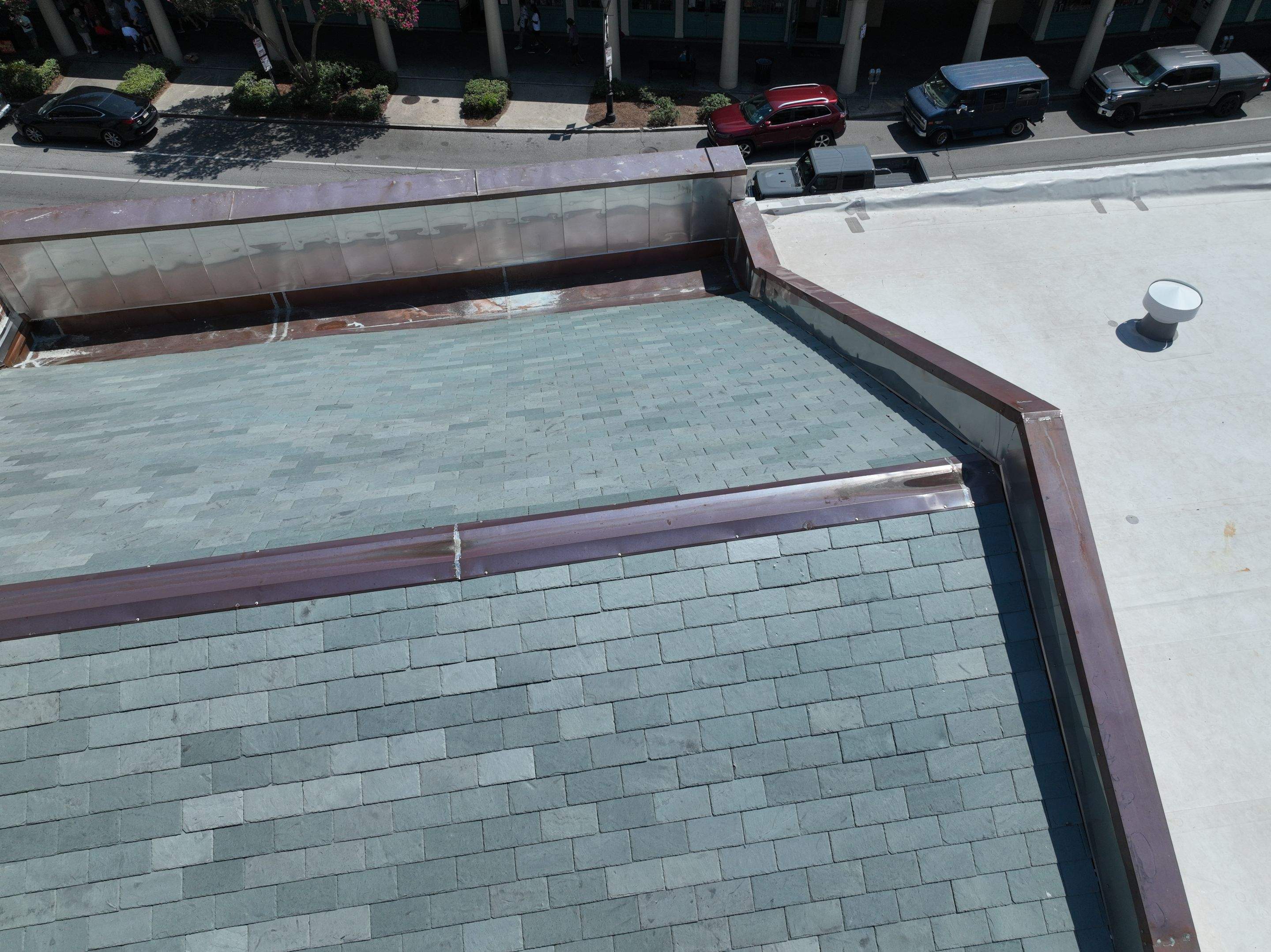 French Quarter Slate & Stainless Steel by Lapeyre Roofing