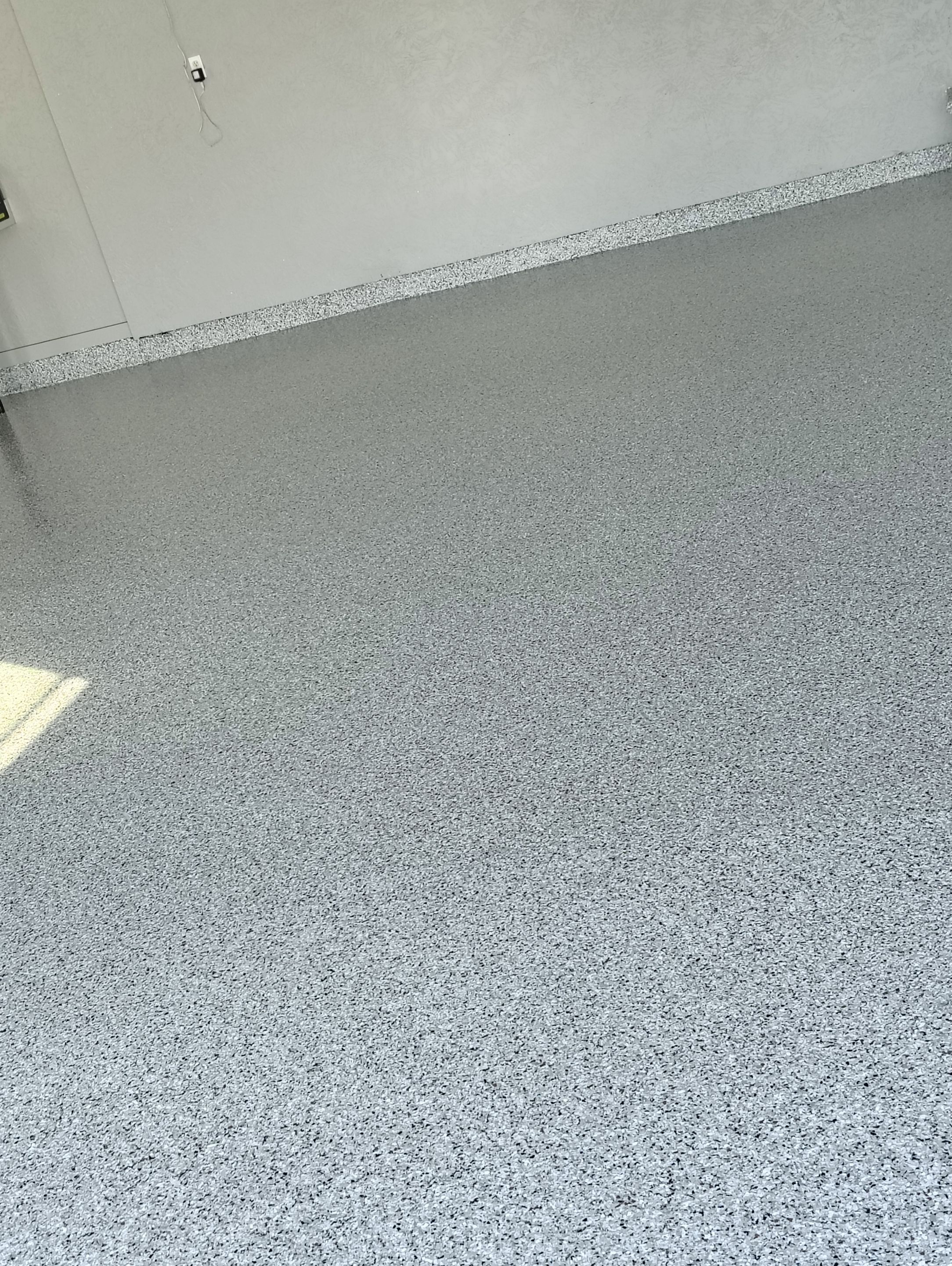 Garage Concrete Floor Coating and Crack Repair in Onawa by Select Painting, Coatings & Garage Cabinets