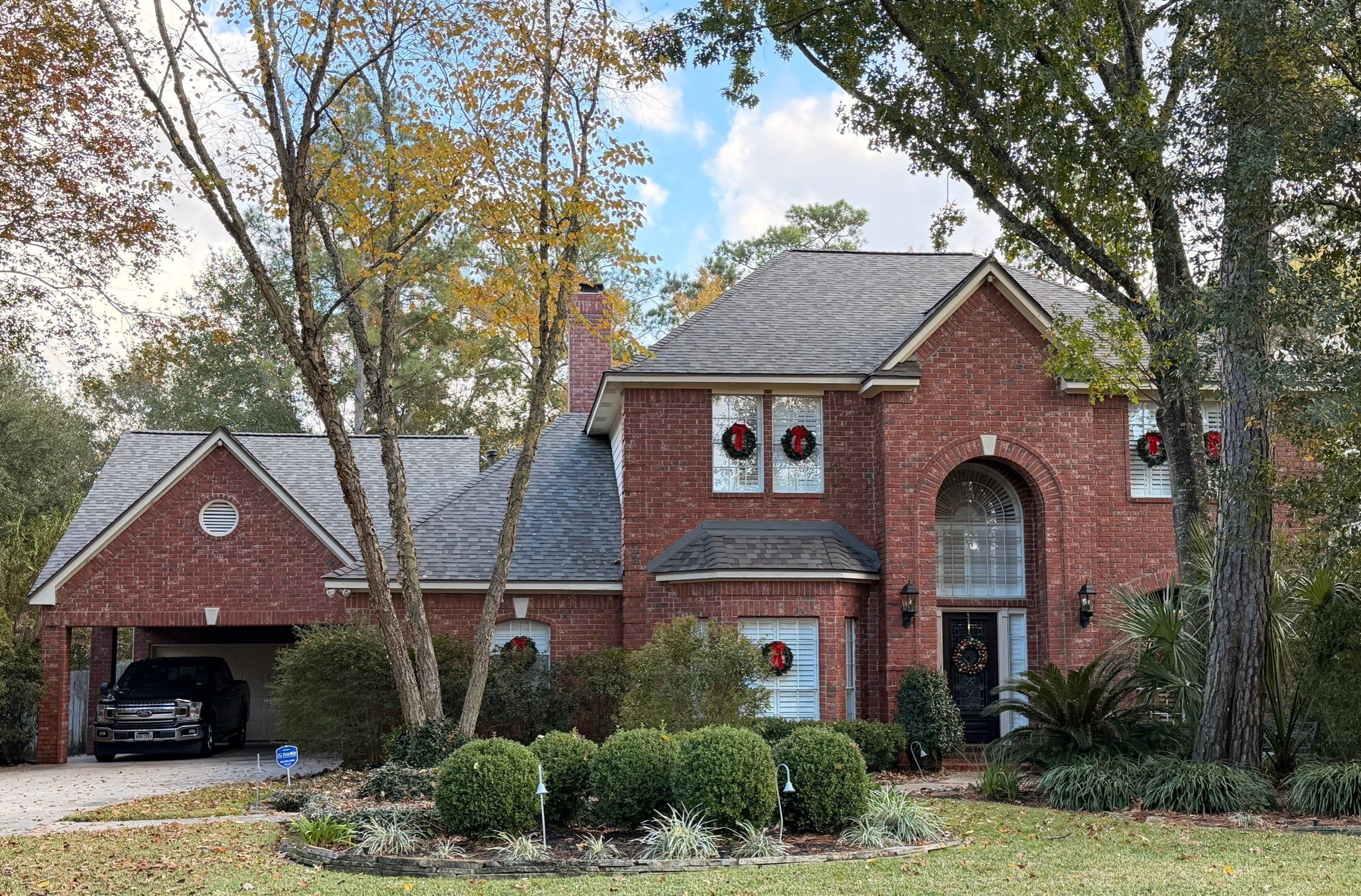 Project in The Woodlands, TX by Duque Roofing & Construction