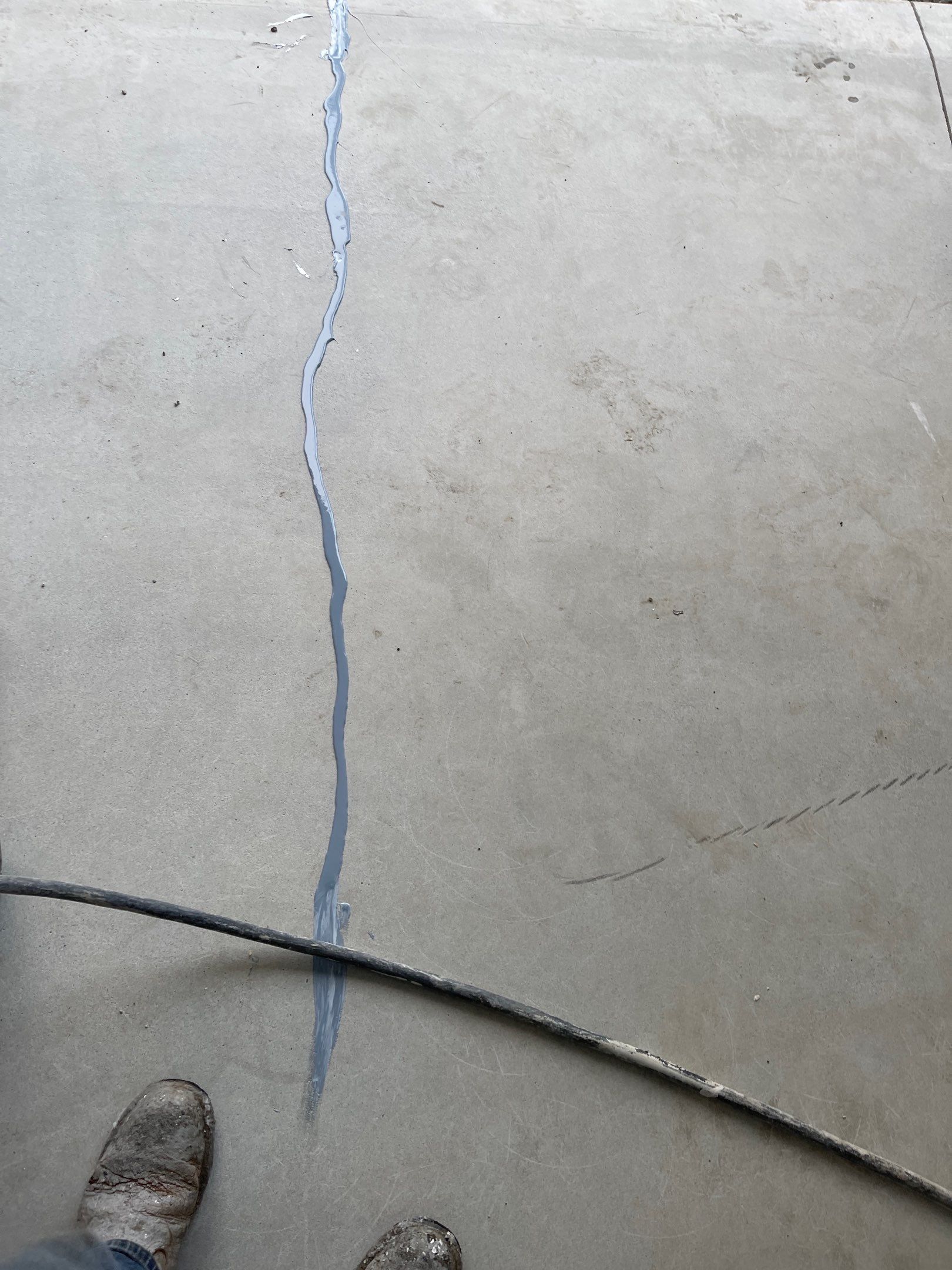 Garage Transformation using Pecan by Croc Coatings, LLC