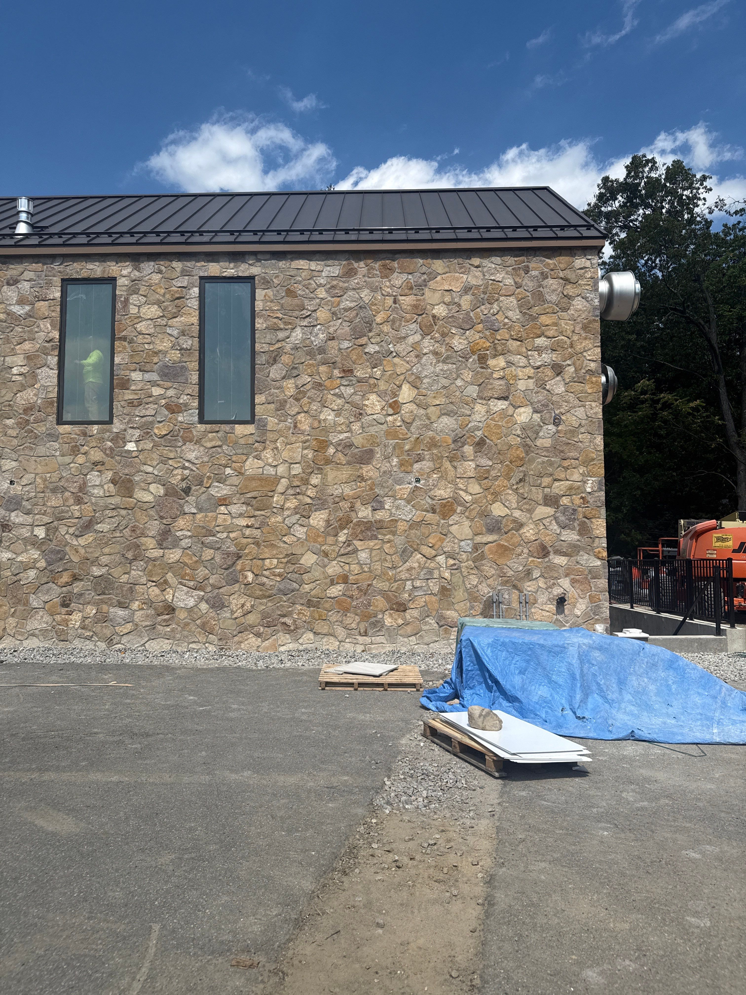 Restaurant  patio by High Sierra Landscape Contractors Inc.