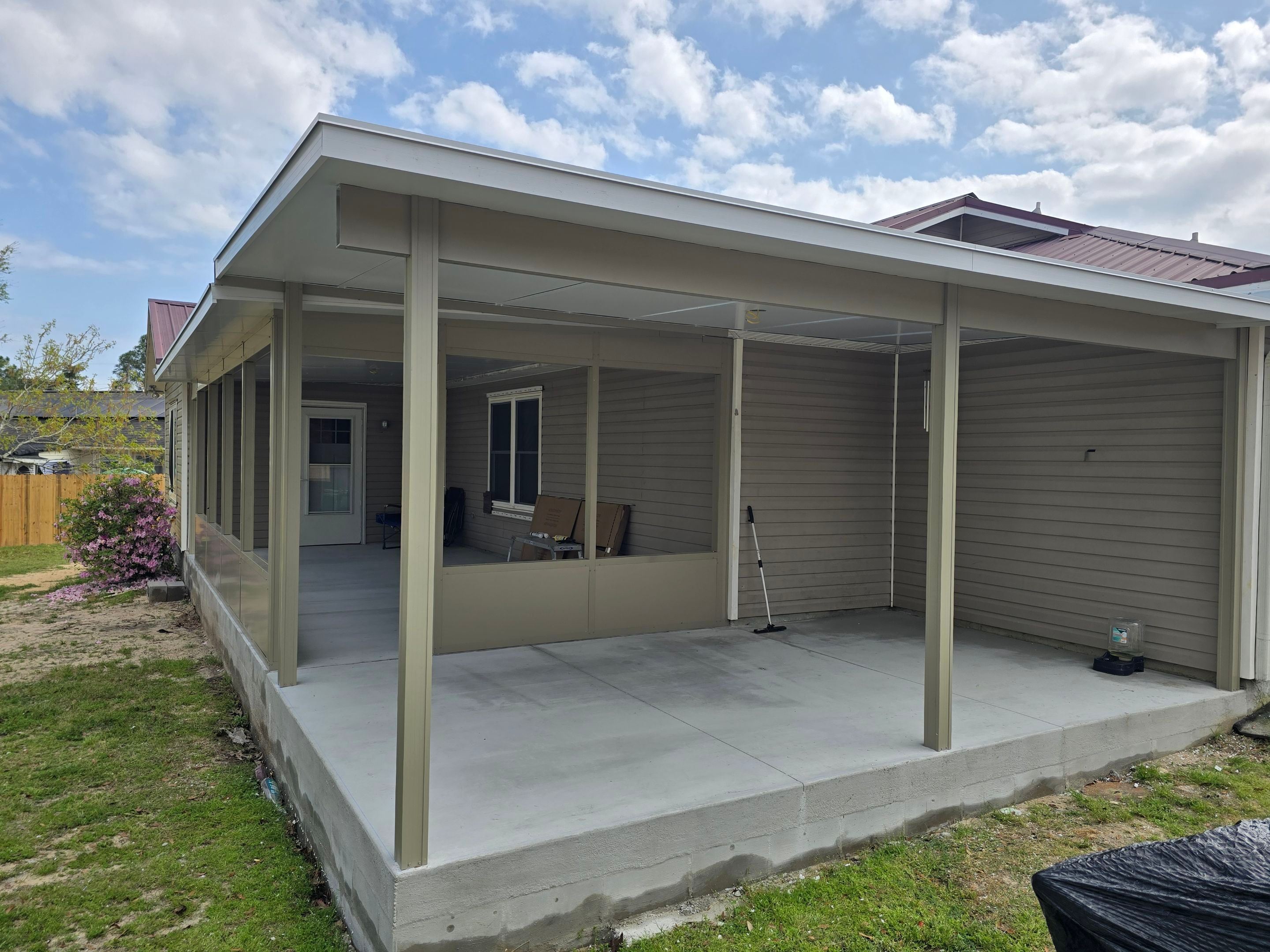 Glass Room & Patio Cover in Crestview by Titan Sunrooms