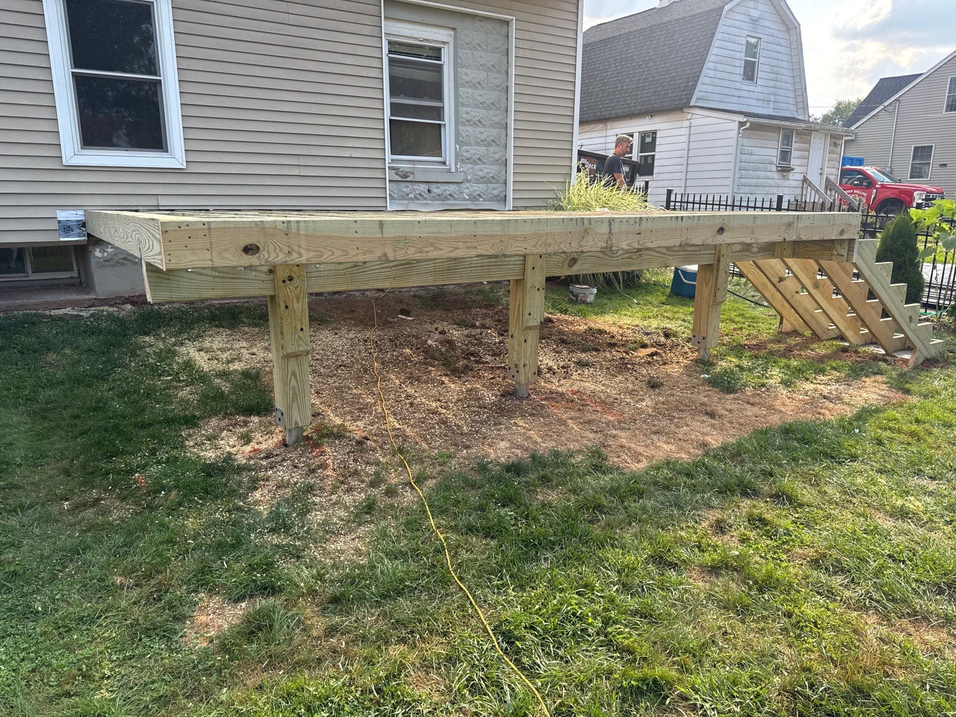 New Deck in Readington Township by deck guardian