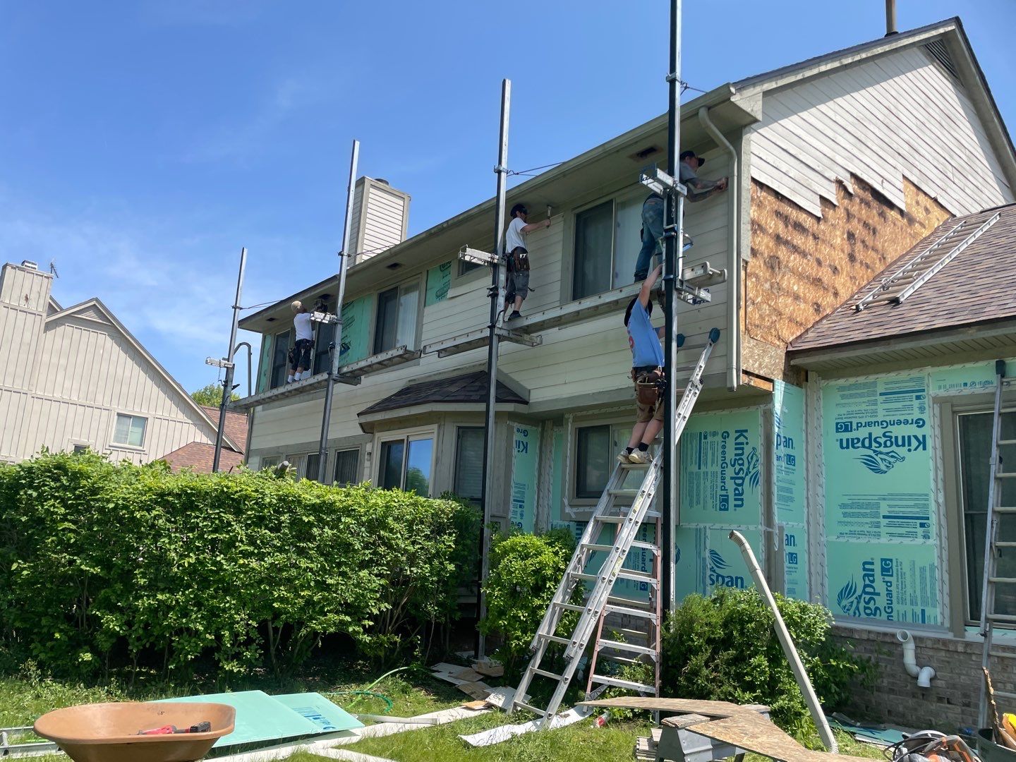 Siding Replacement using CertainTeed Restoration Classis D4 by 180 Contractors