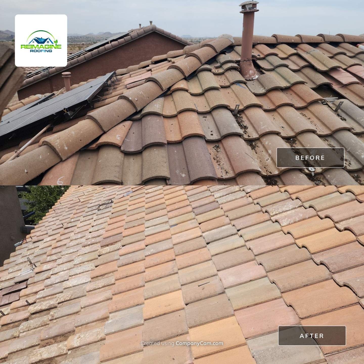 San Diego Blend Concrete Tile by Reimagine Roofing