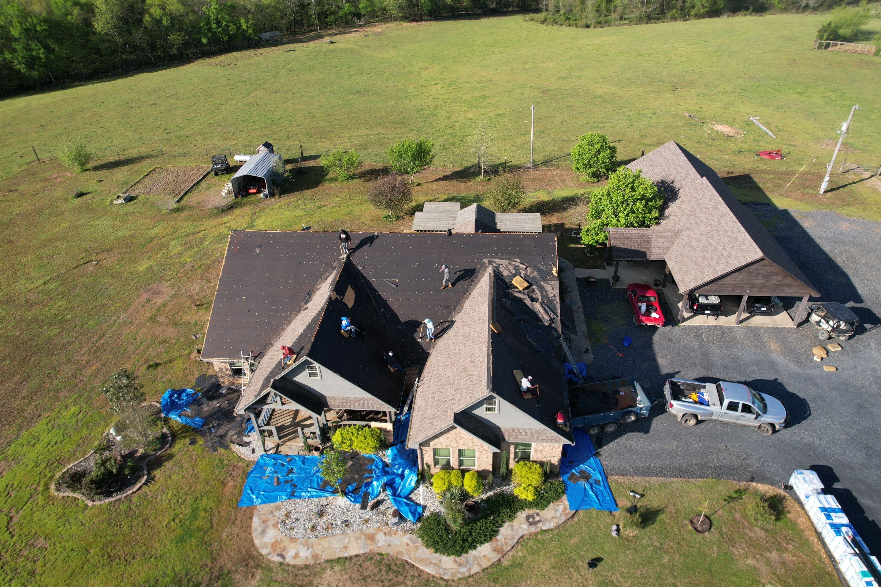 Residential Shingle Reroof using Malarkey Vista by Hostetler Roofing