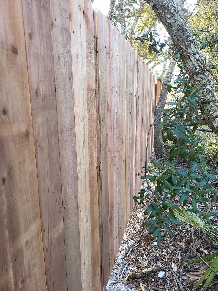 Cedar  by Hip Square Fence Inc.
