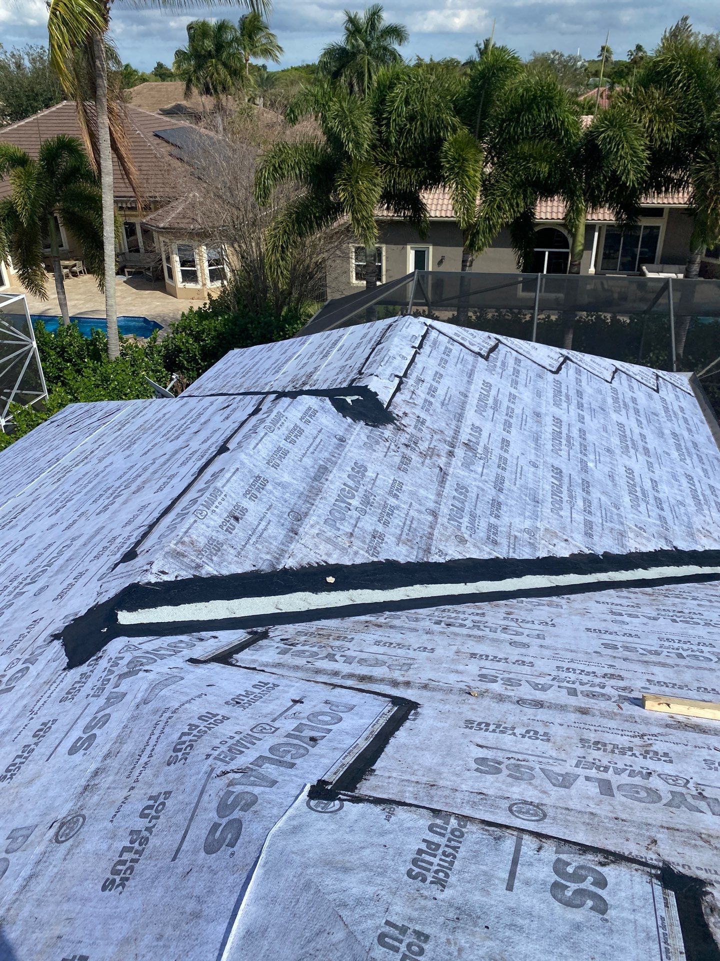 Residential Roofing Installation using WestLake Roofing Tile by BLUES BROTHERS ROOFING