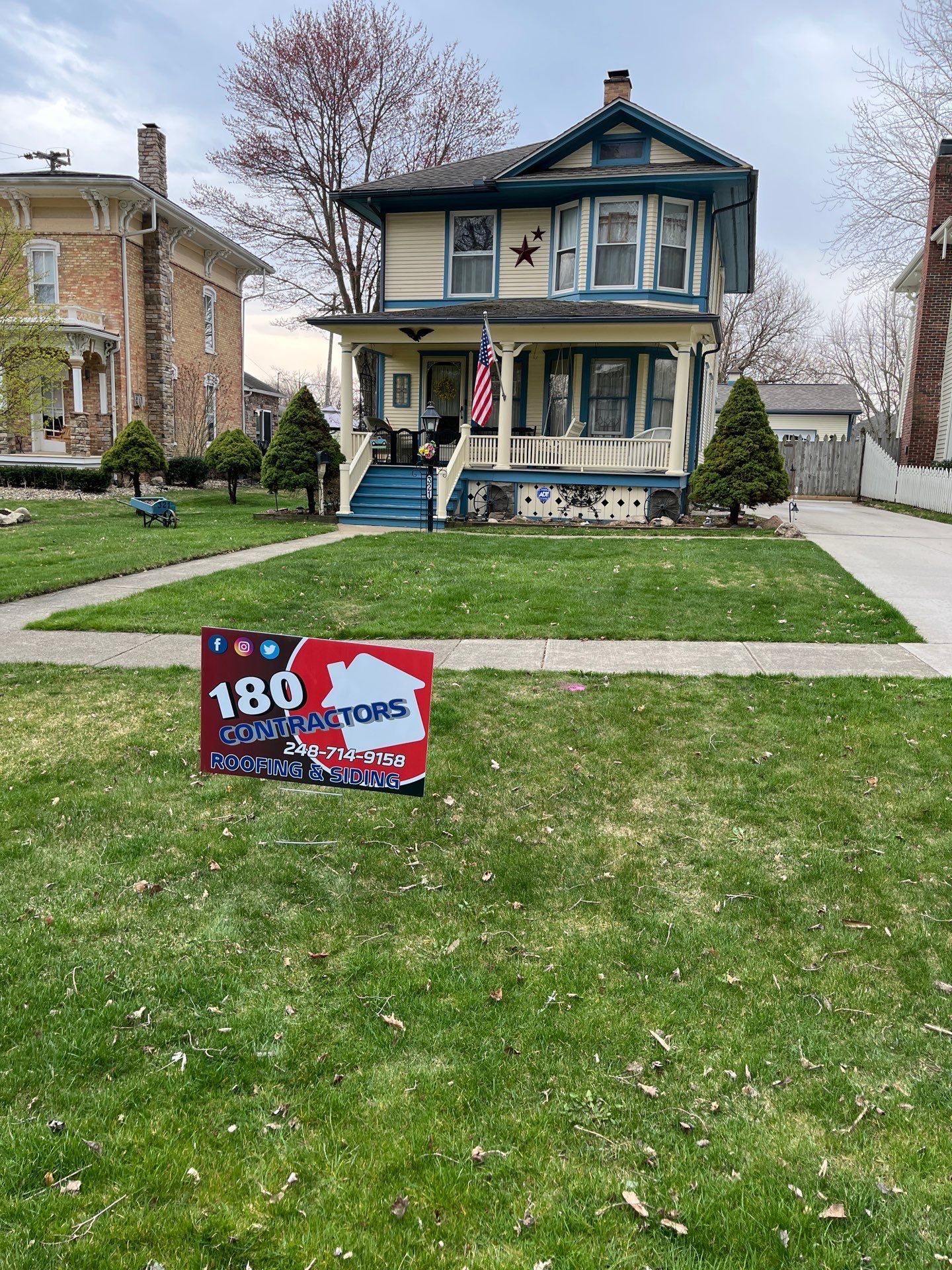 Roof Replacement using Owens Corning Summer Harvest by 180 Contractors