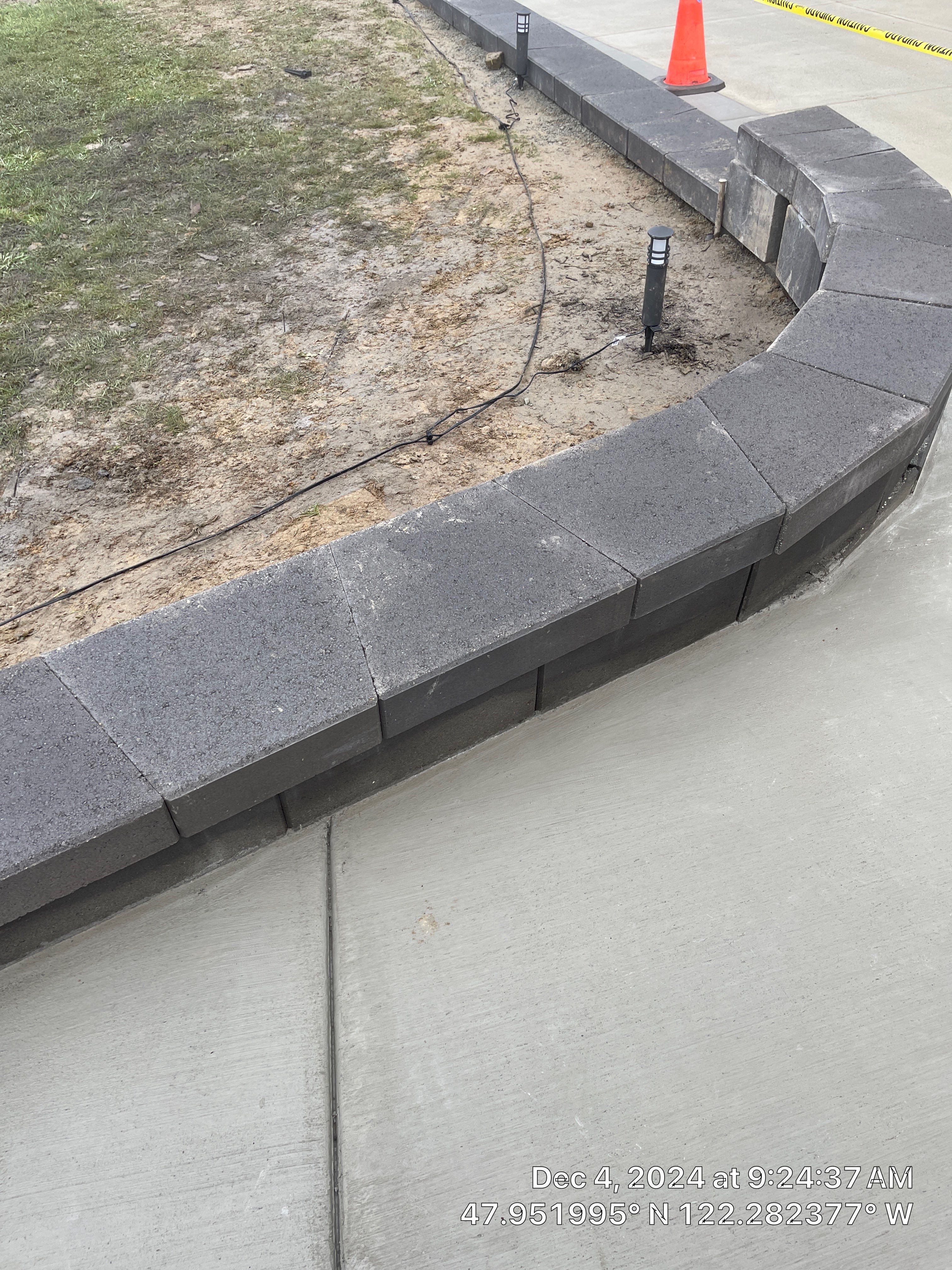 Retaining Wall & Concrete Patch Repair | Everett  by Jireh Asphalt & Concrete Inc 
