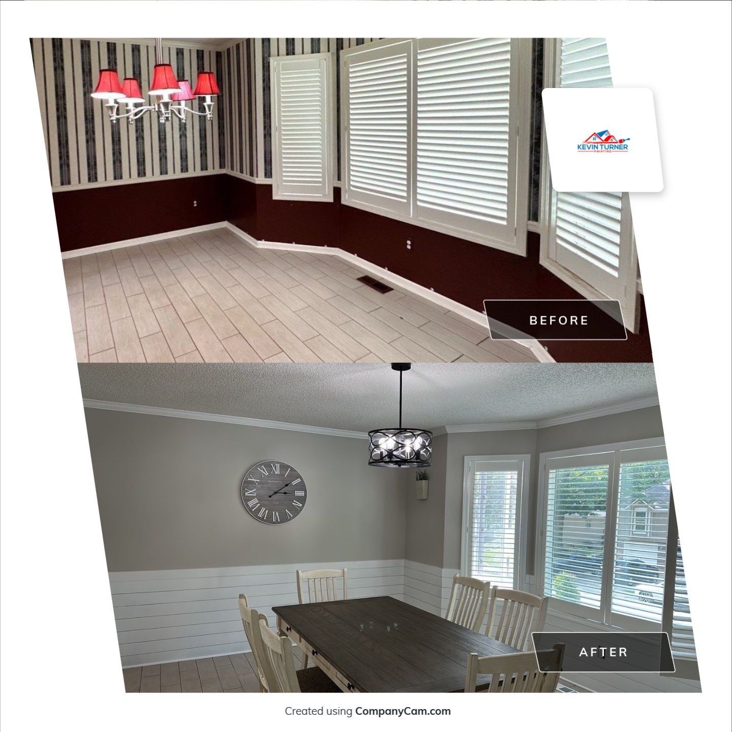 Cabinet Repaint and Interior Repaint by Kevin Turner Painting