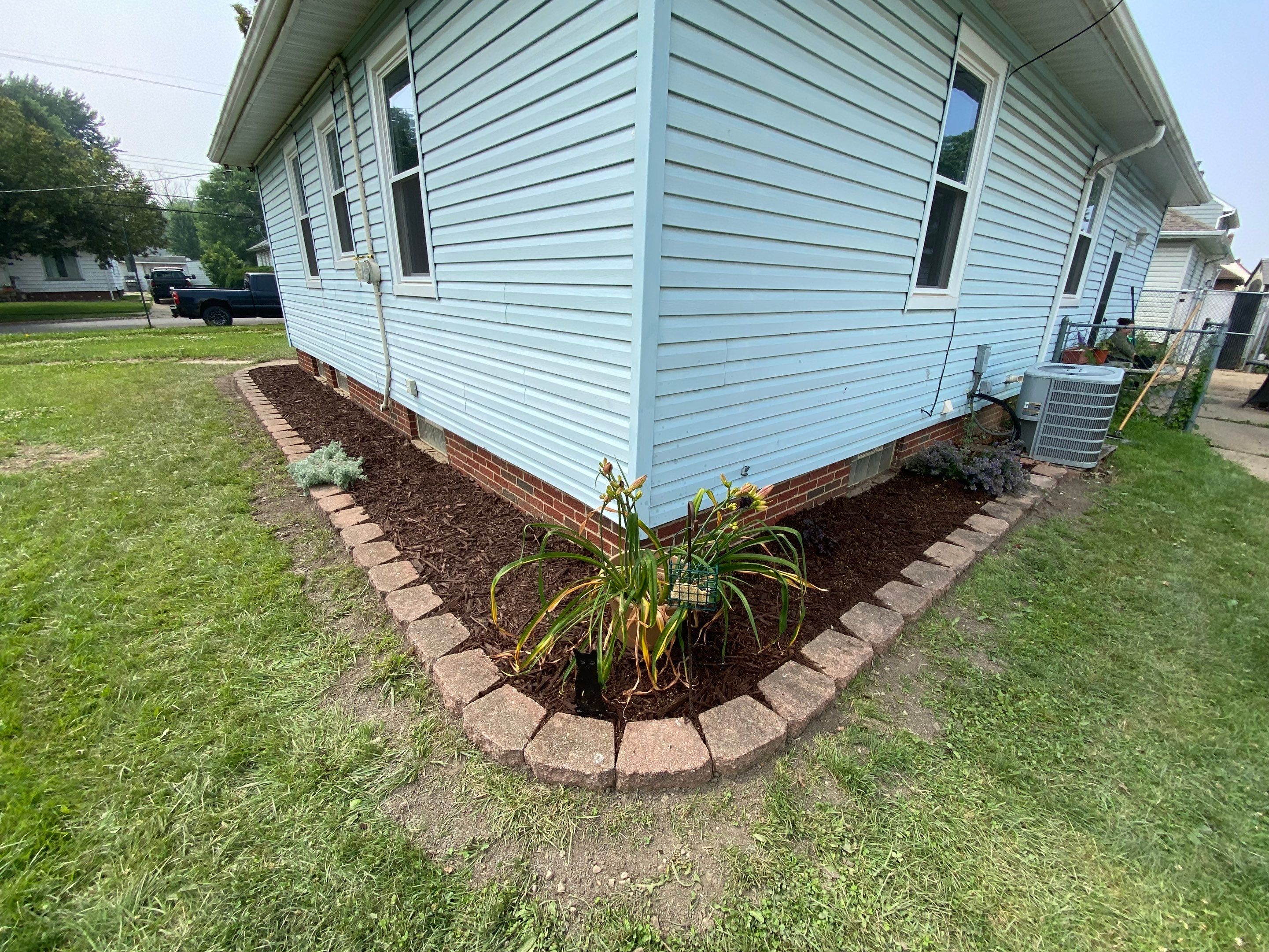 Hardscape Wall Rebuild by Elm Rose Gardens